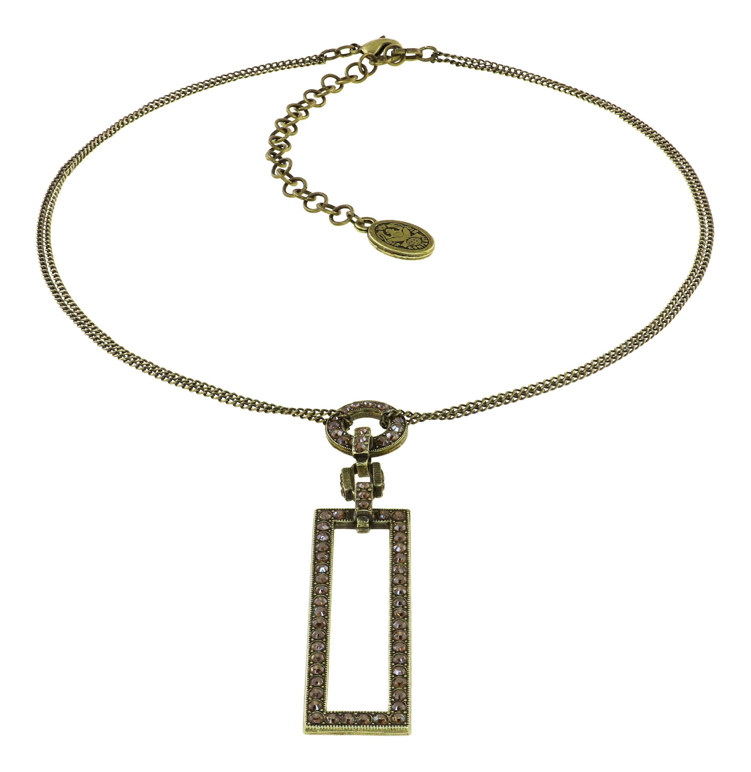 image pour Collier pendant Cool and Glam Marron  