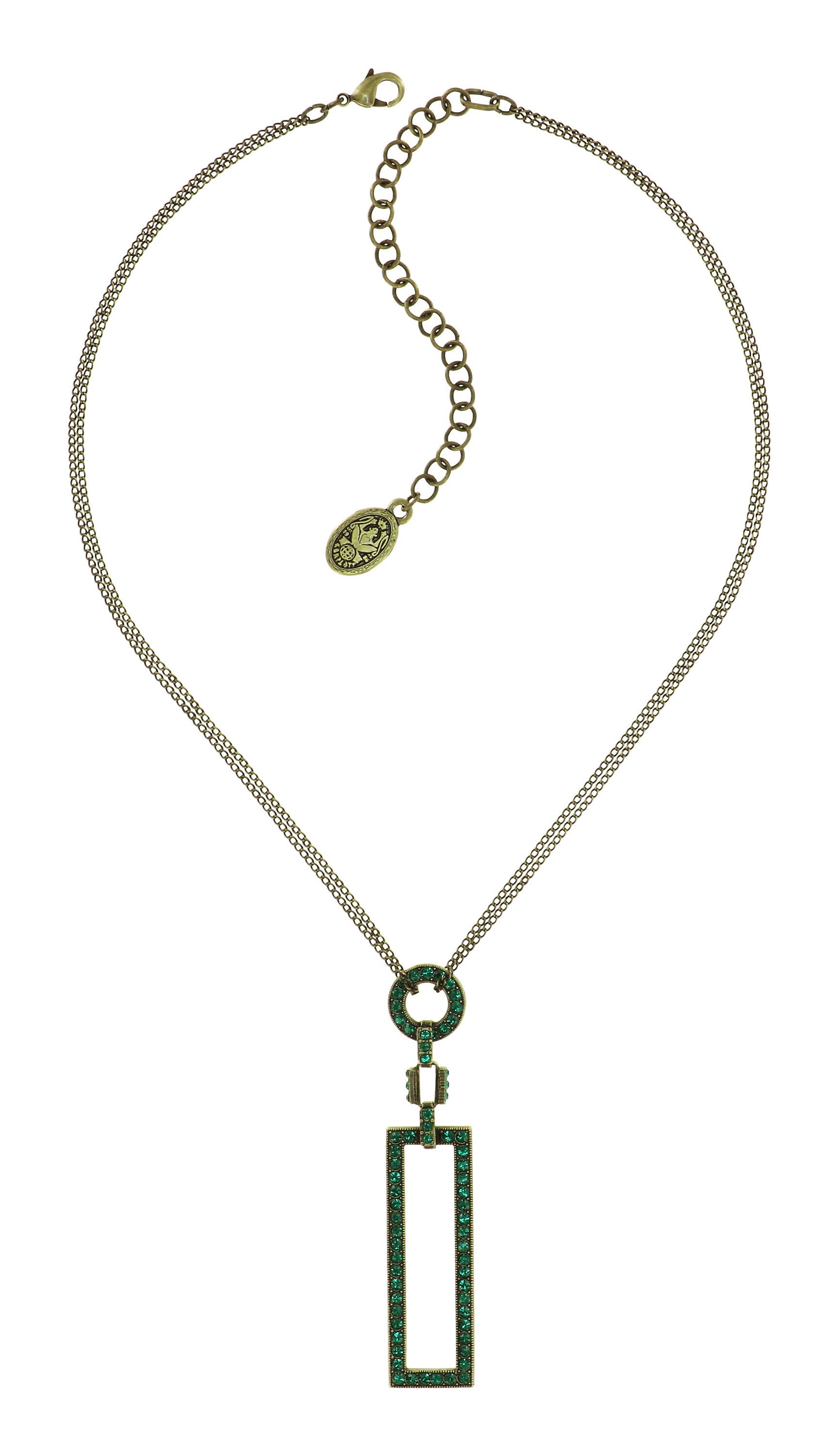 image pour Collier pendant Cool and Glam Vert  