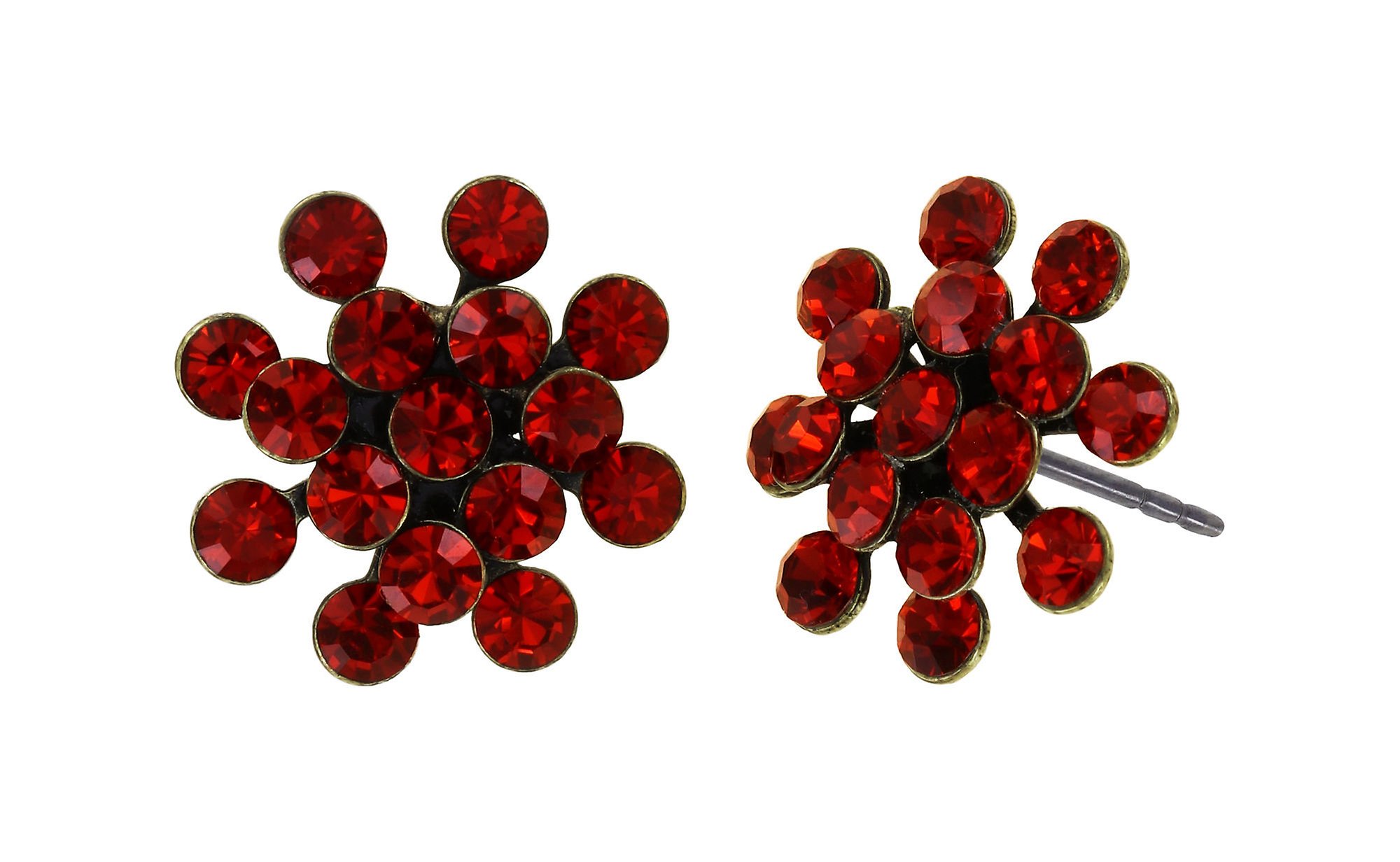 Bild für Ohrstecker Magic Fireball Rot red velvet mini