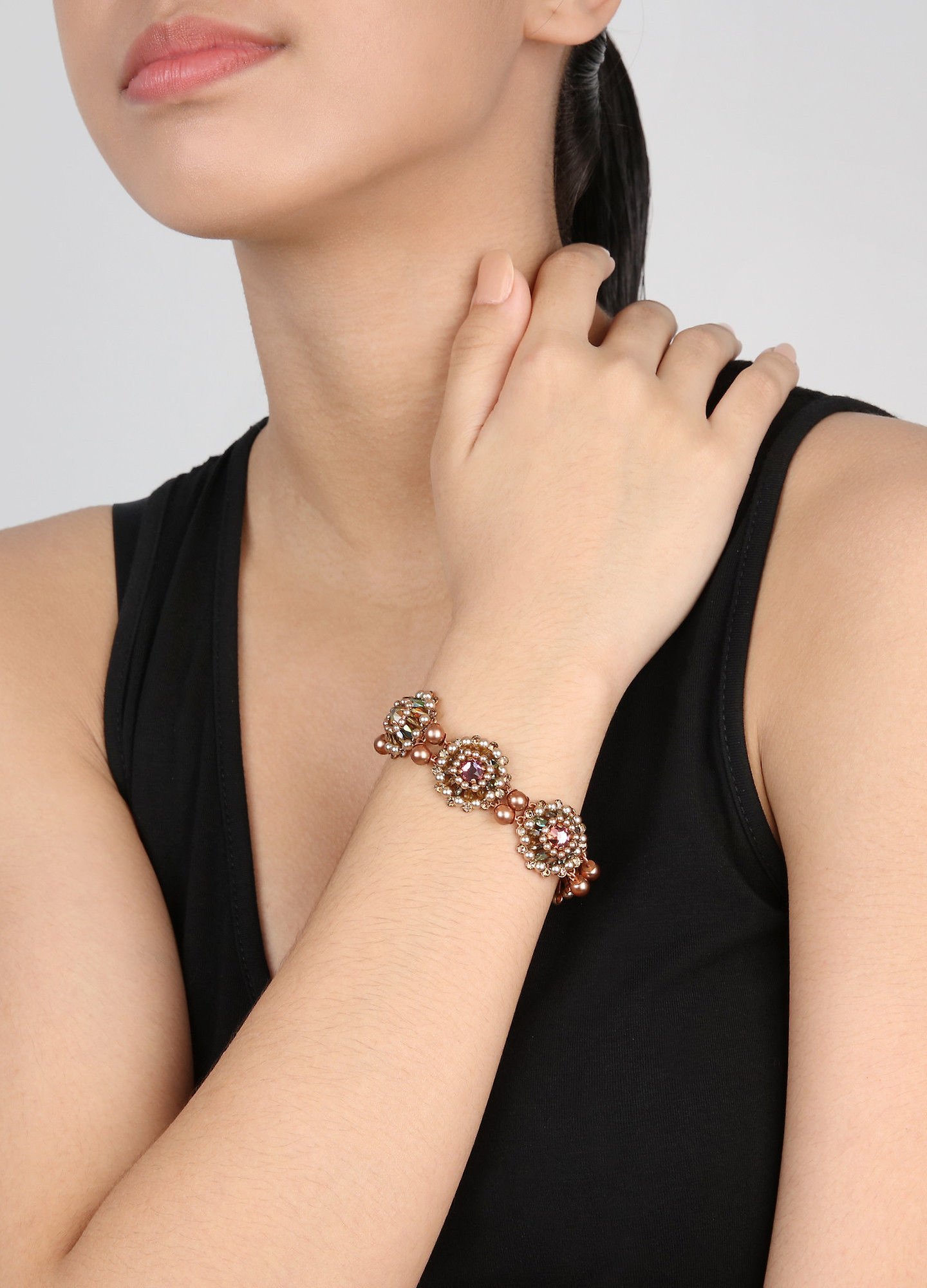 image for Bracelet Soul of Thorns Sunset Brown size 2XS