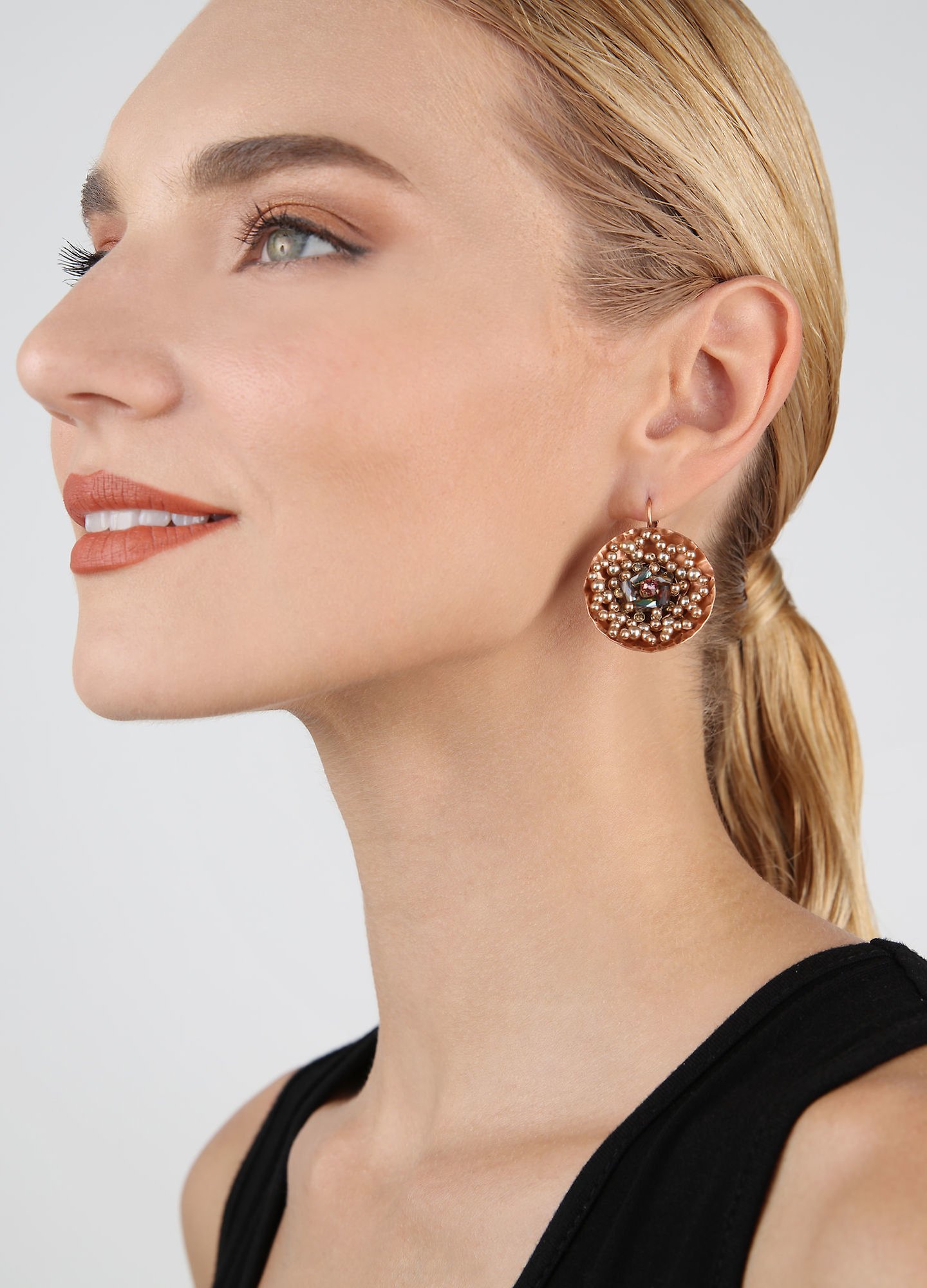 image pour Boucles d'oreilles Eurowire Soul of Thorns Sunset Brown size XS