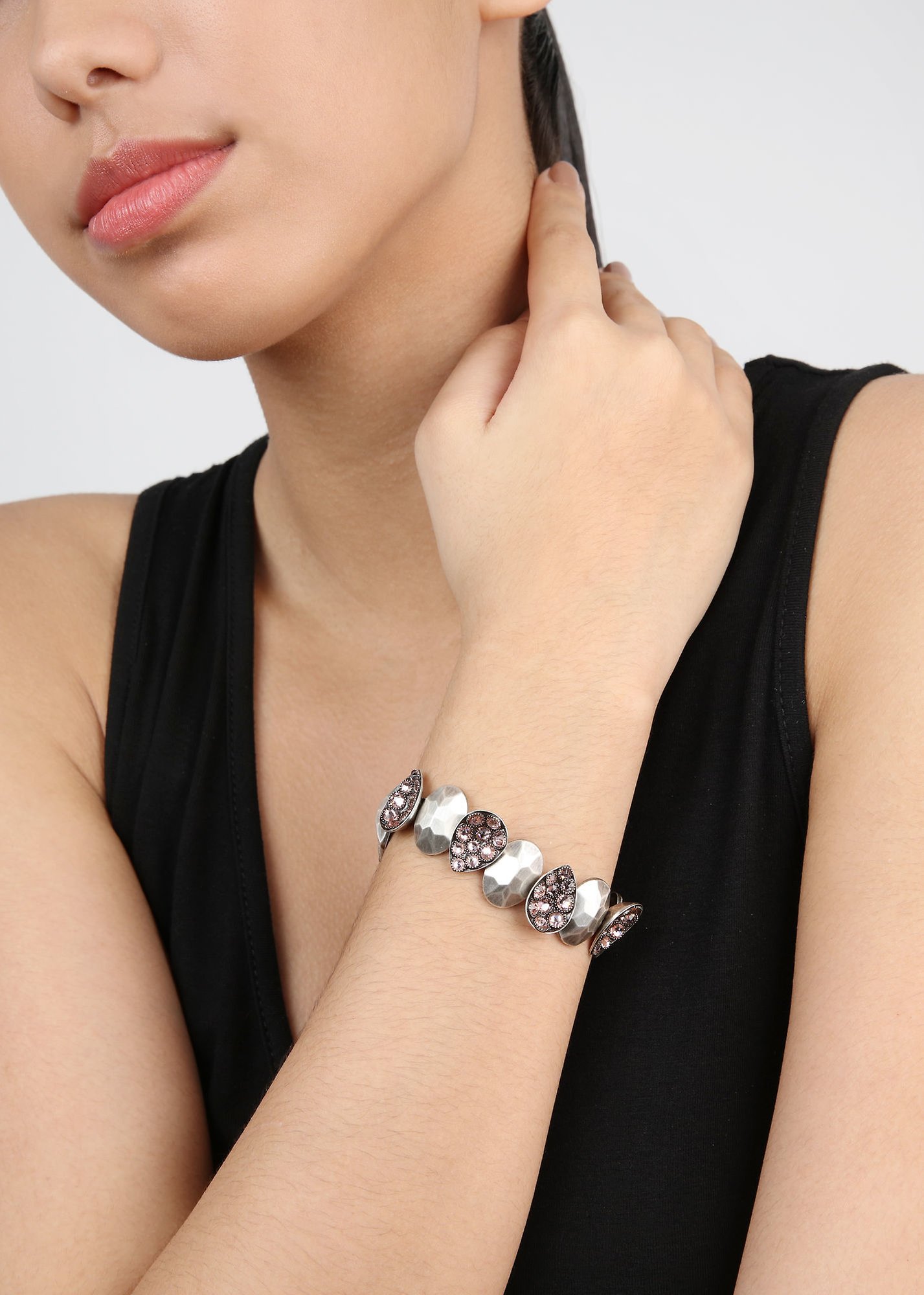 image for Bracelet Tears of Joy Skin Shine vintage rose size M