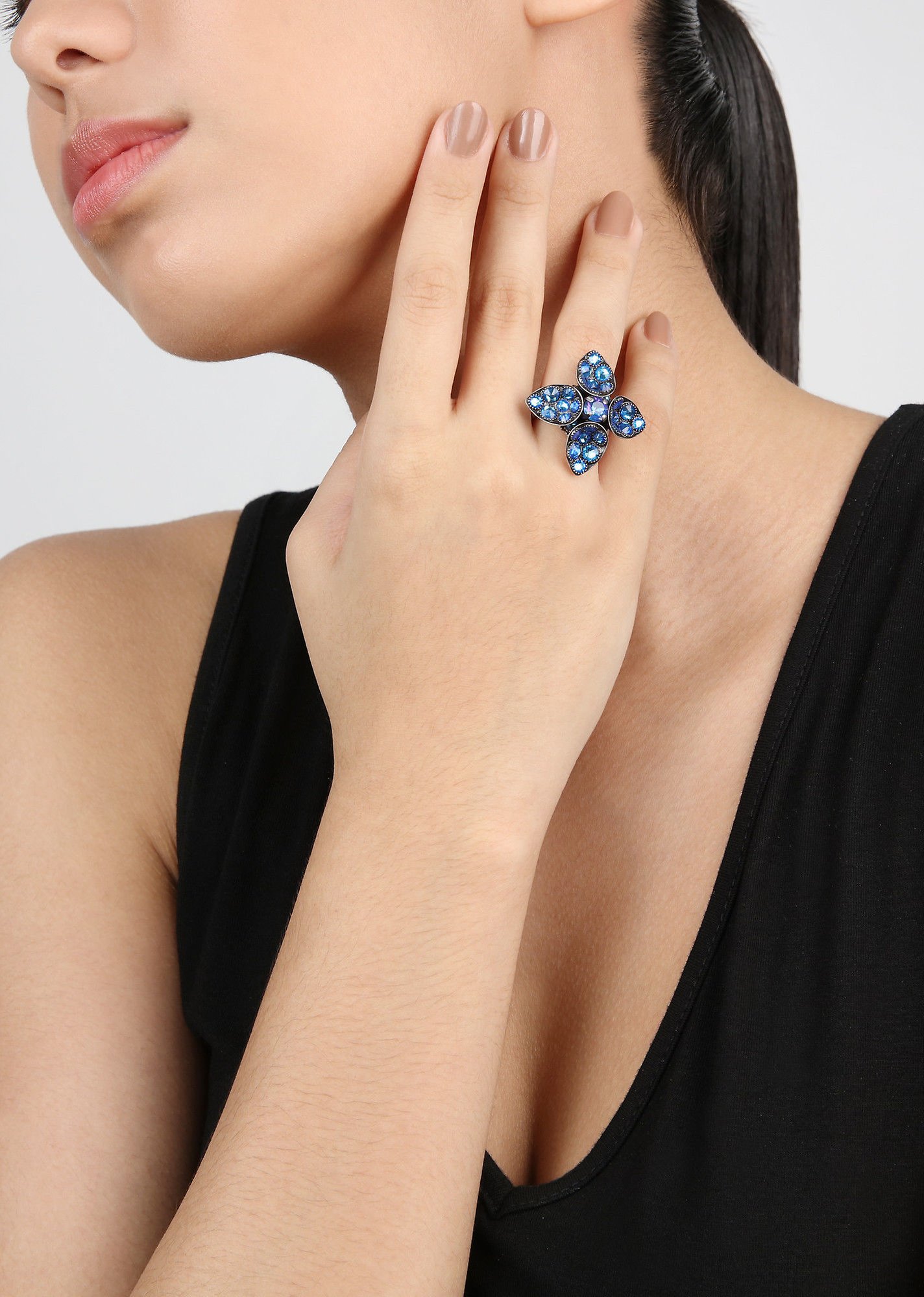 image pour Anneau Tears of Joy Lagon Bleu Blue size S