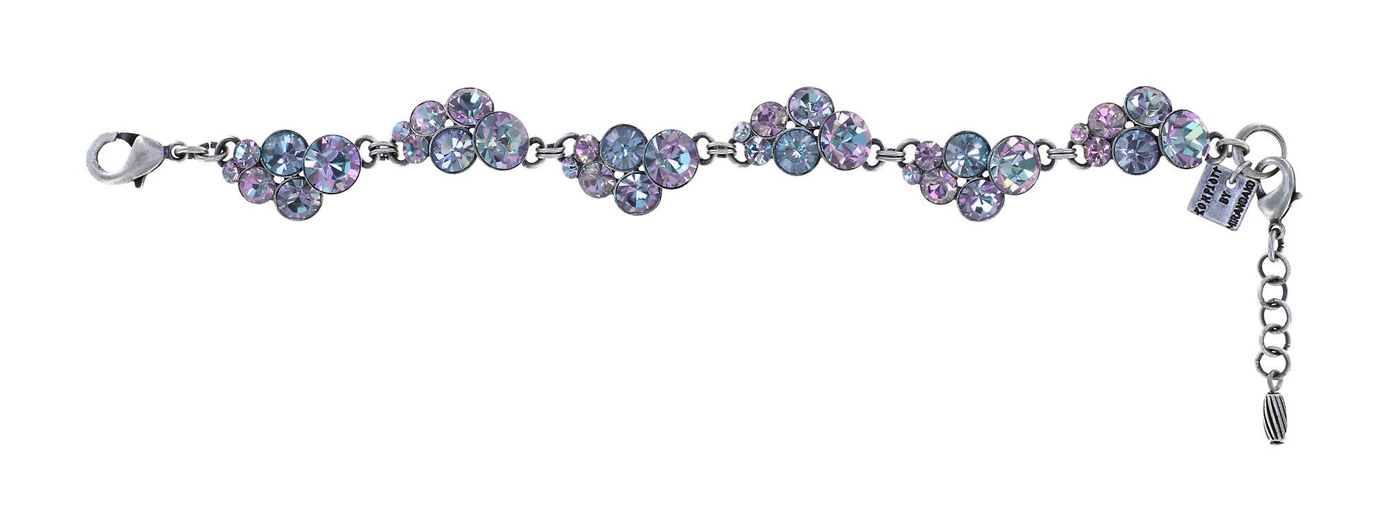 Bild für Armband Petit Glamour Weiß / Hellrosa  