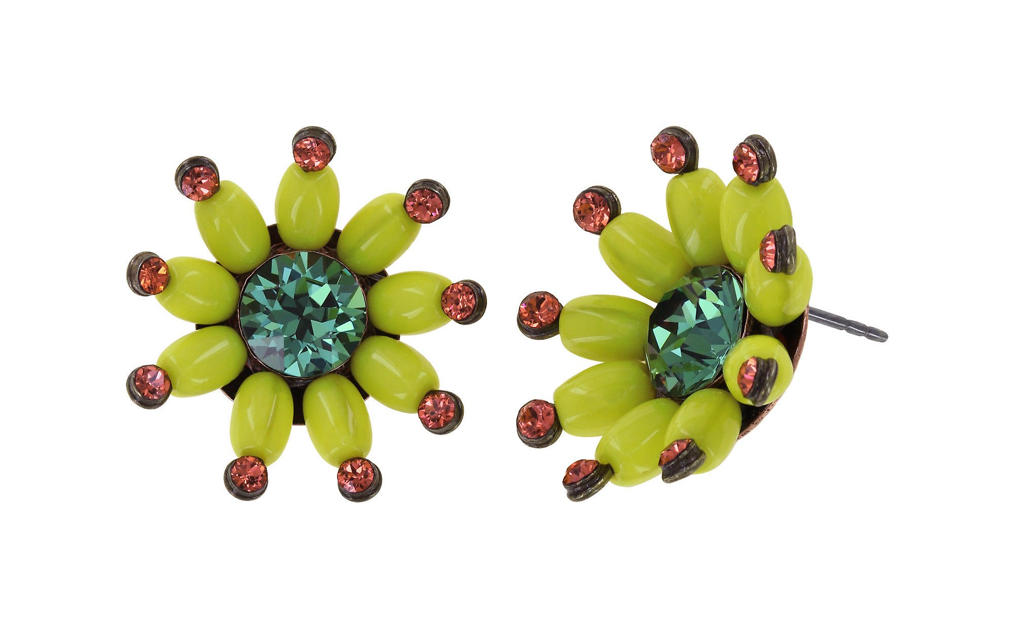 image pour Clou d'oreille Daisy Riot Multi Rouge  size S