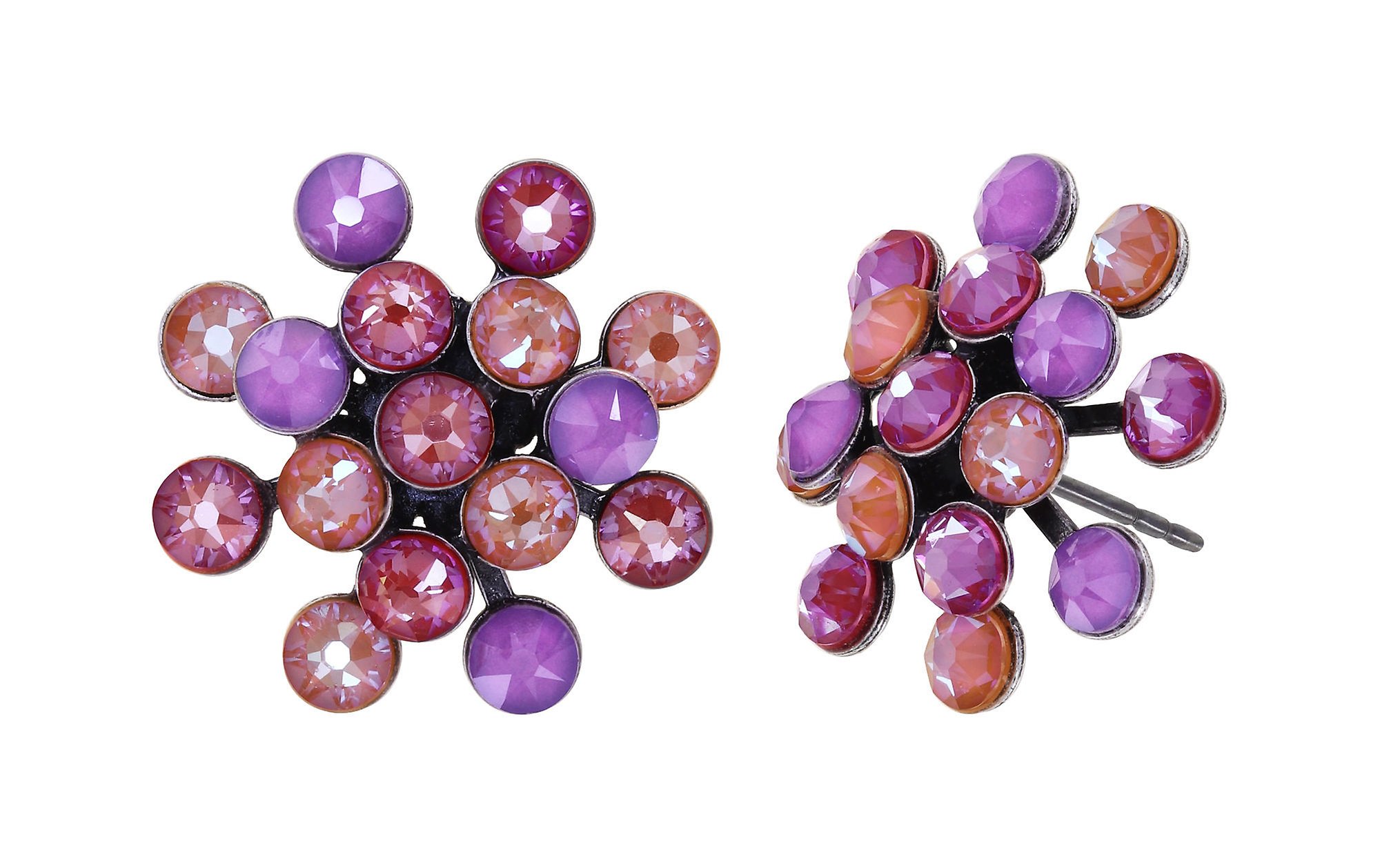 image for Earring Stud Magic Fireball Lila  Classic Size (21mm Ø)