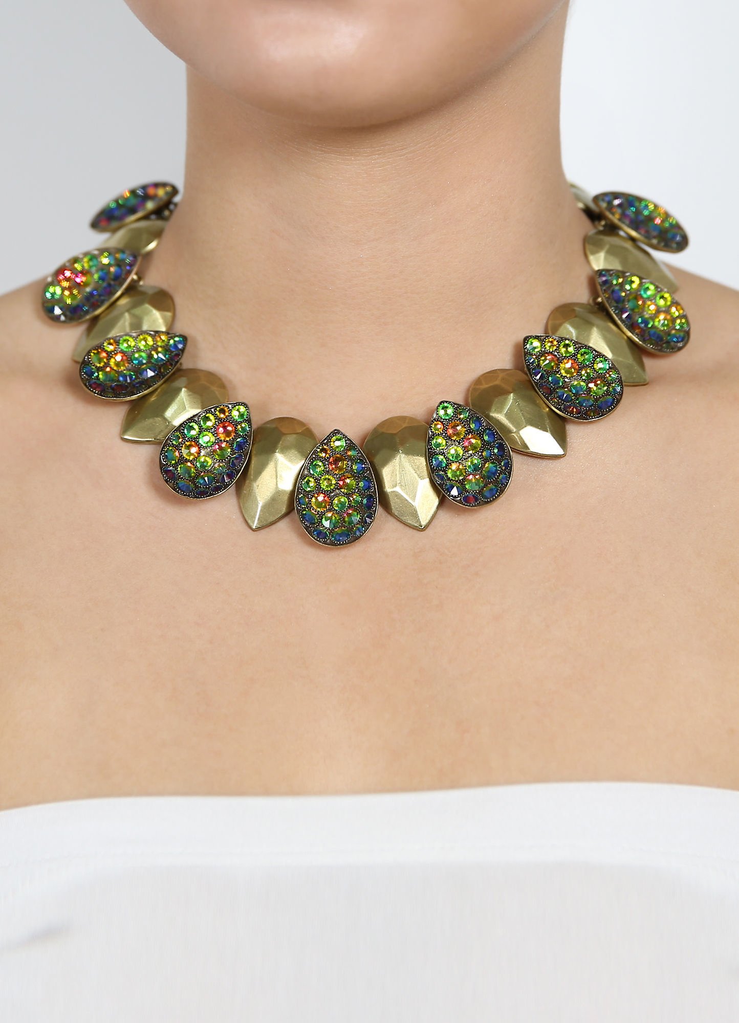 image pour Collier Collier Tears of Joy Northern Lights Green size L