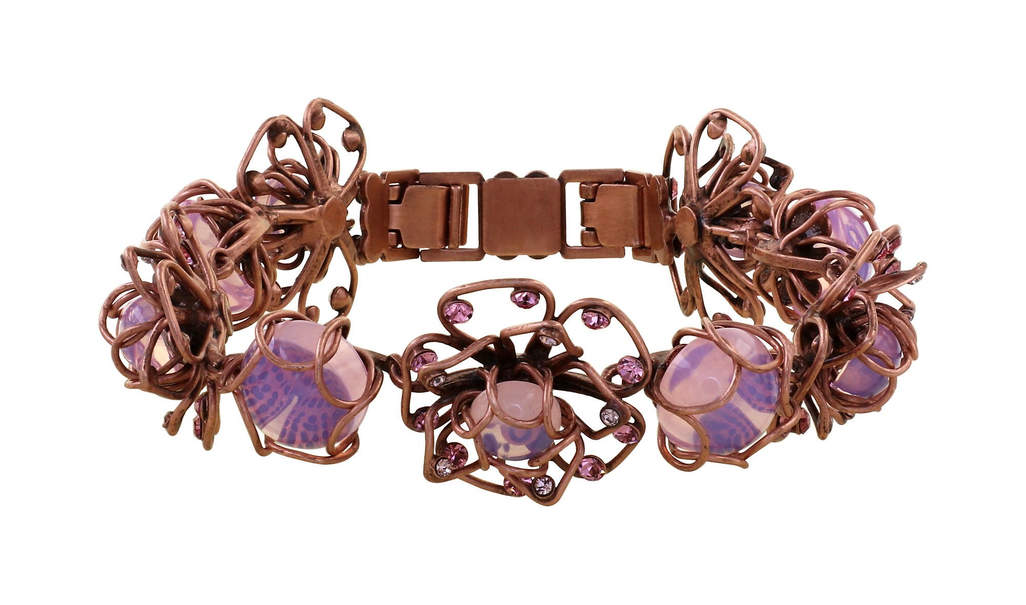 image for Bracelet Verlorene Unschuld am Gartenzaun Pink  size S