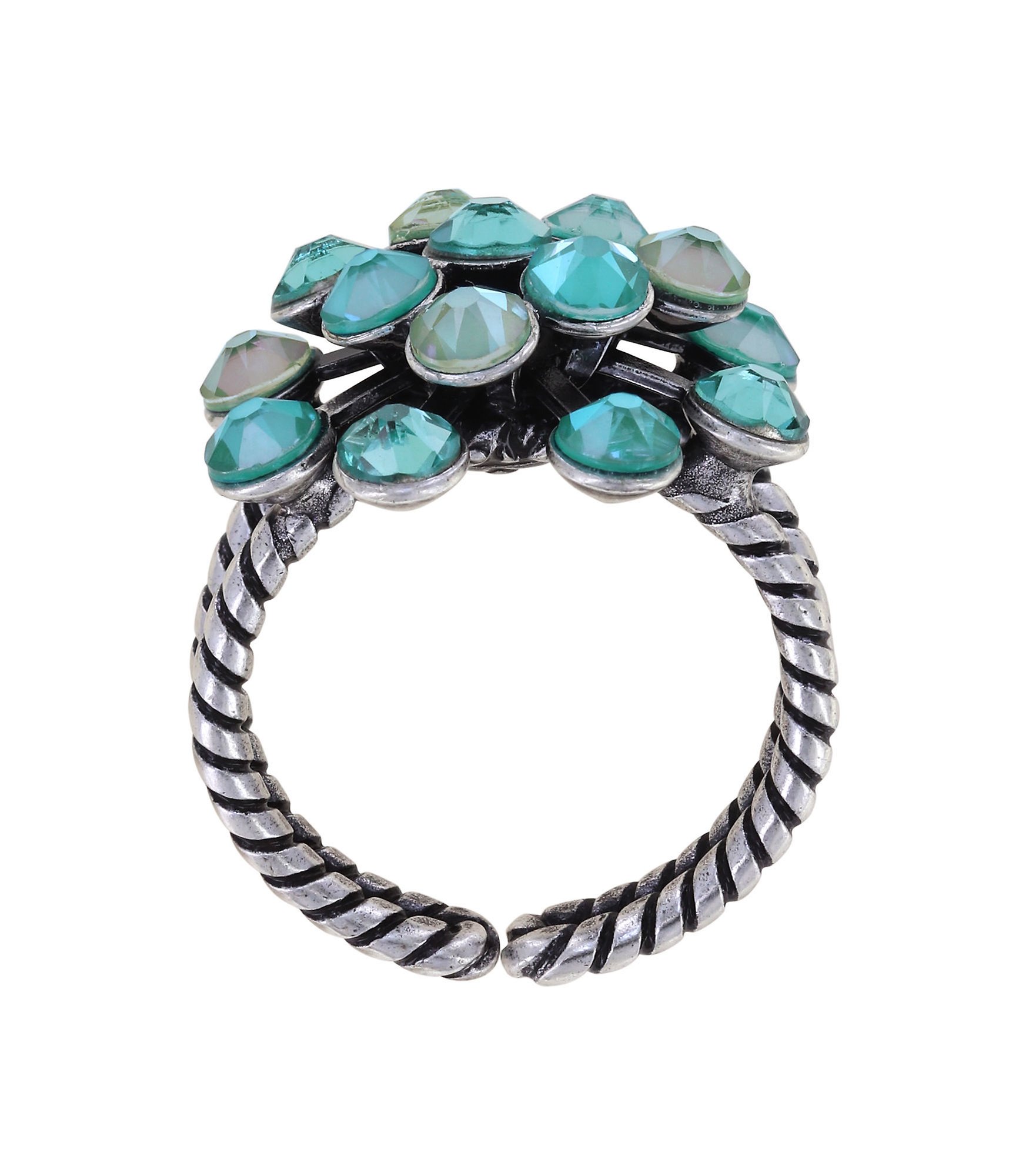 image for Ring Magic Fireball Blue / Green  Classic Size (21mm Ø)