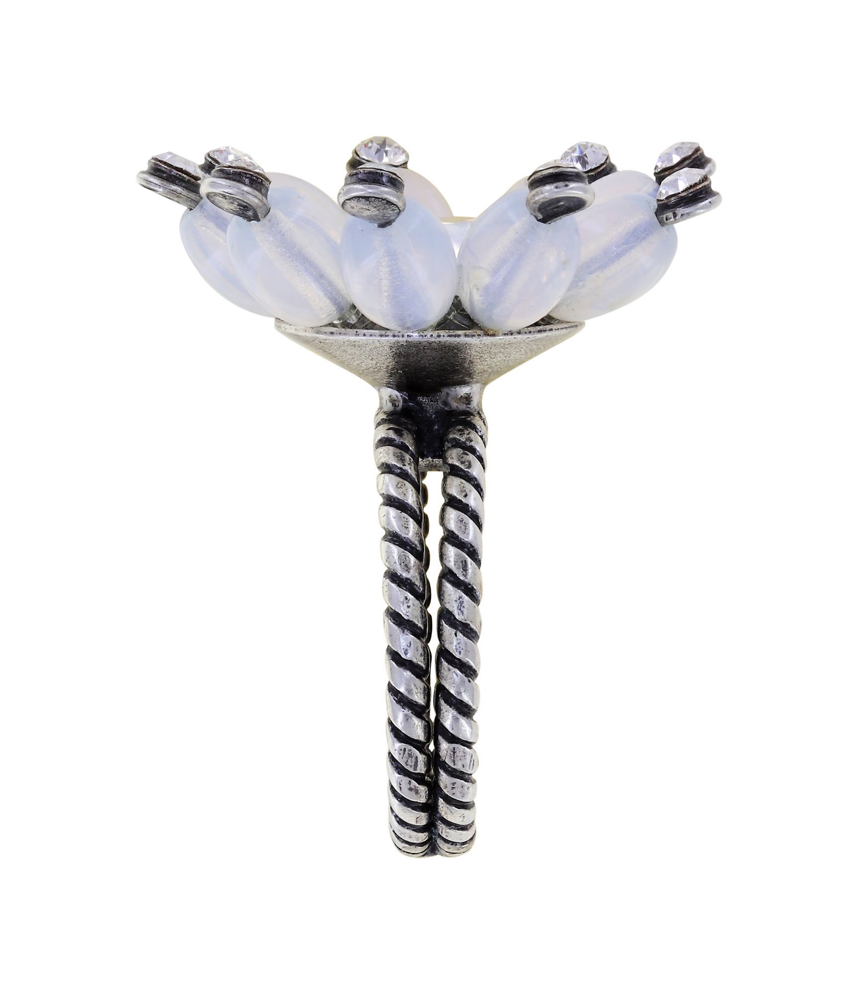 Kép Ring Daisy Riot White  size S