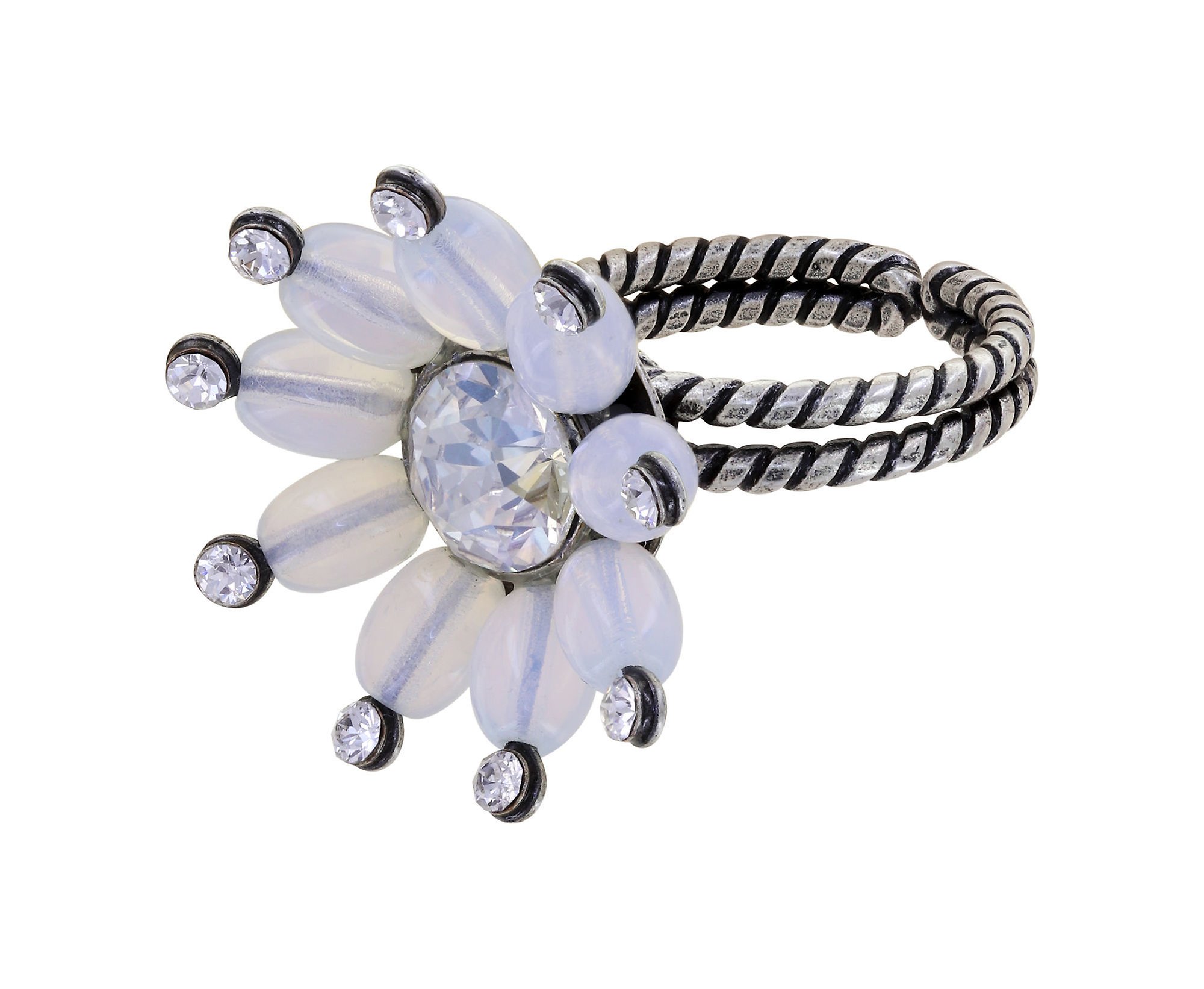 image pour Anneau Daisy Riot Blanc  size S