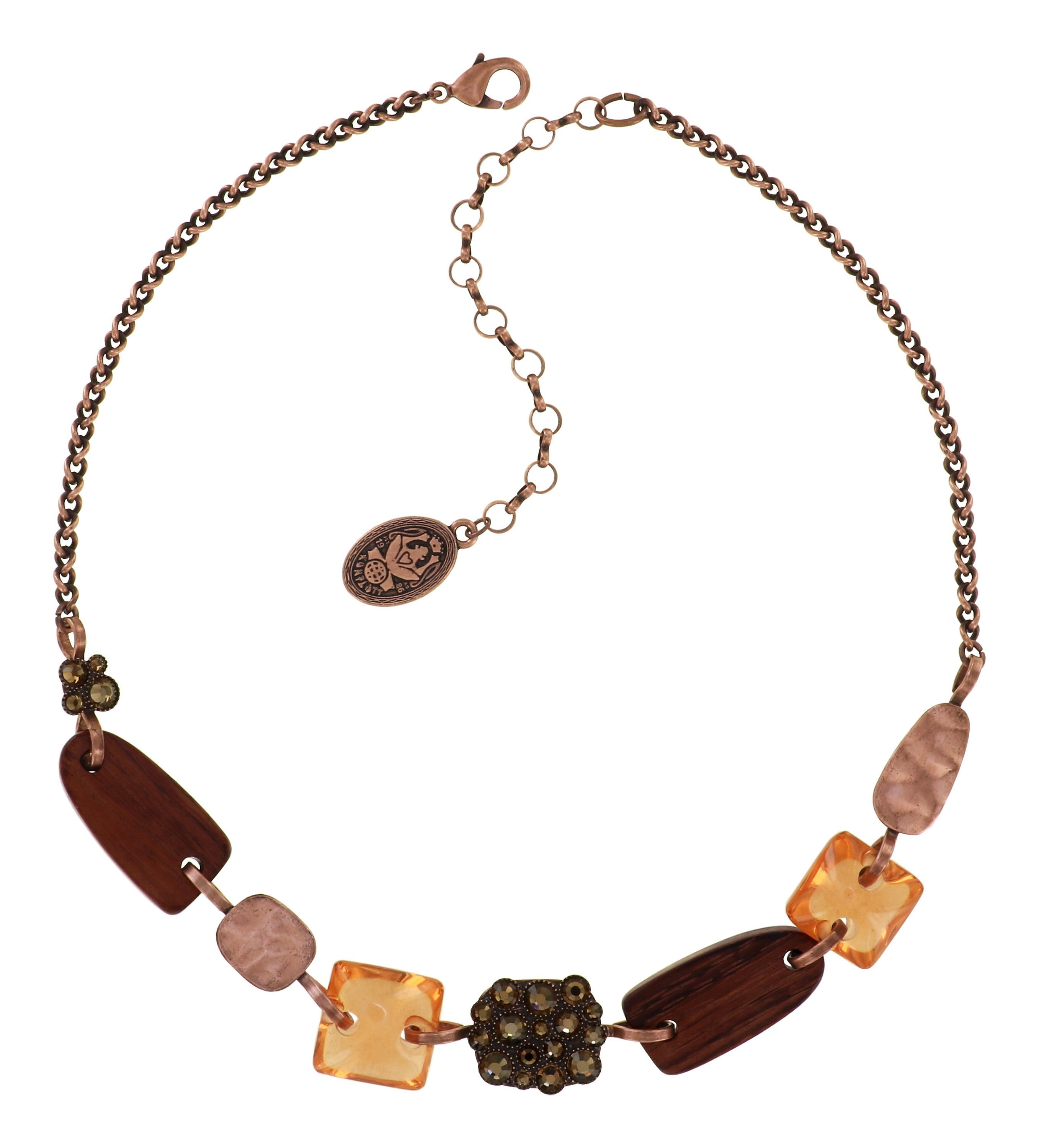 image for Necklace Earth, Wind and Business Brown  