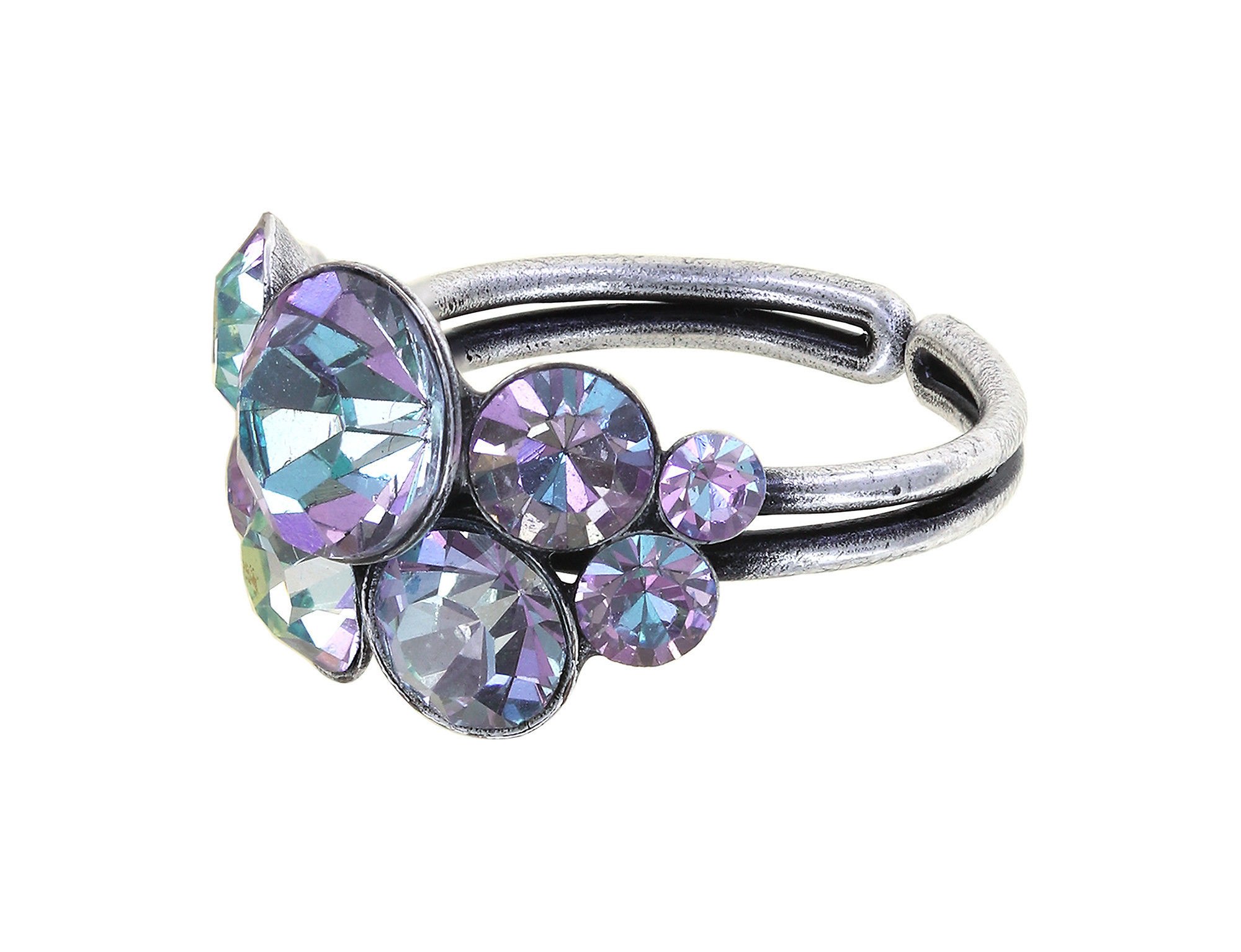 image for Ring Petit Glamour White / Lt. Rose  