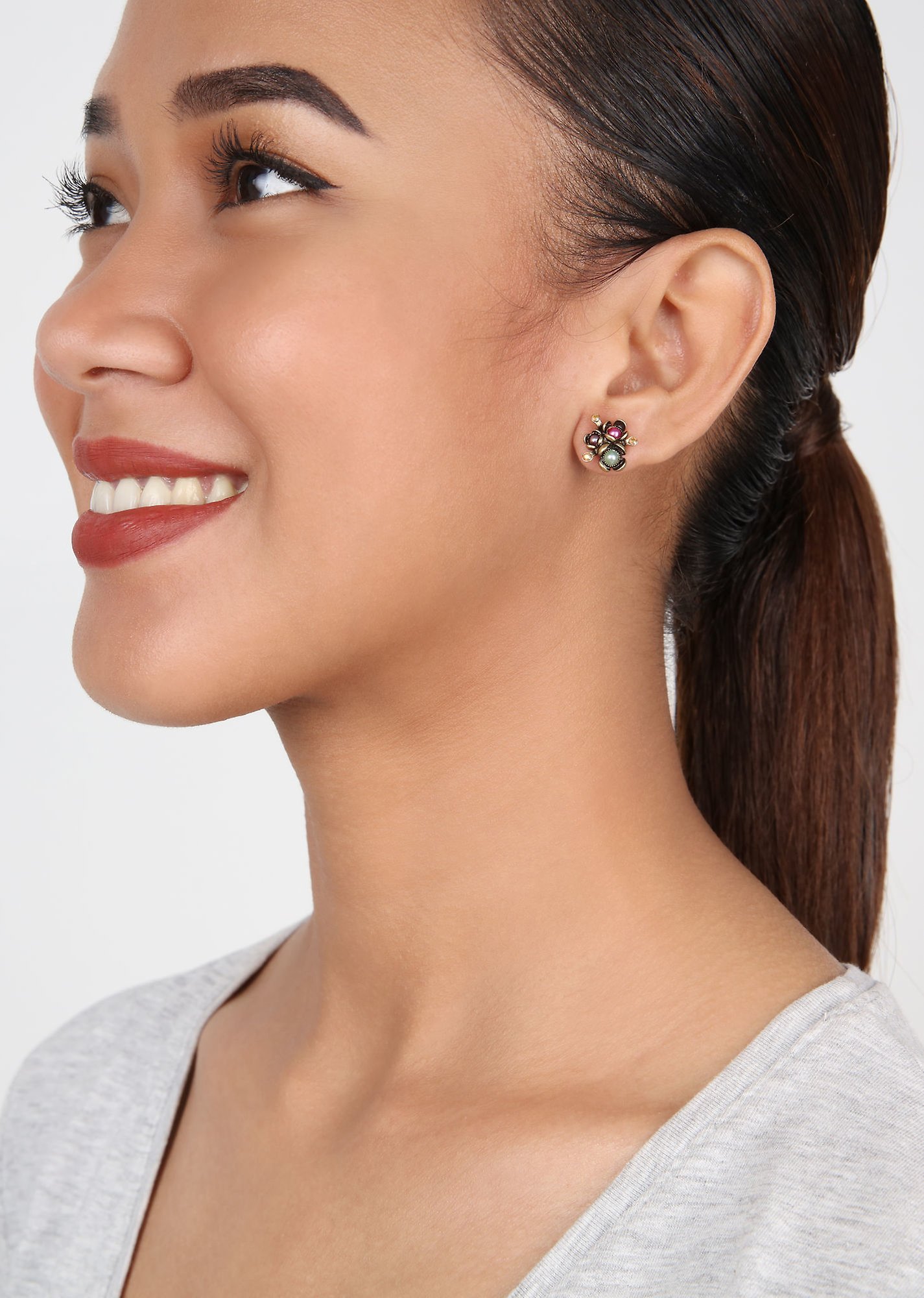 image pour Clou d'oreille Where the Lilac Bloom Fruits Secs Multi 