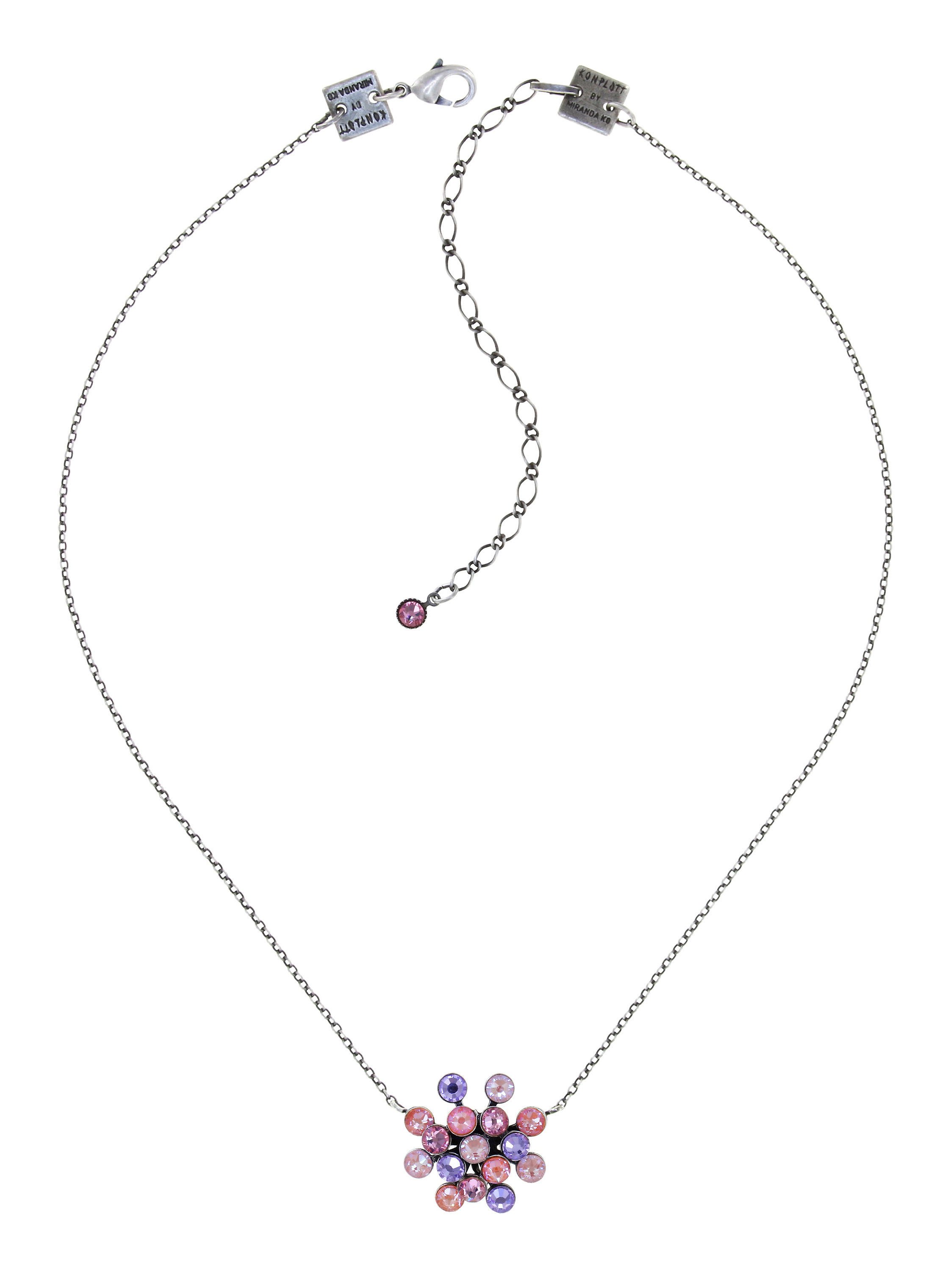 Bild für Halskette mit Anh&auml;nger Magic Fireball Pink / Lila  Classic Size (21mm Ø)