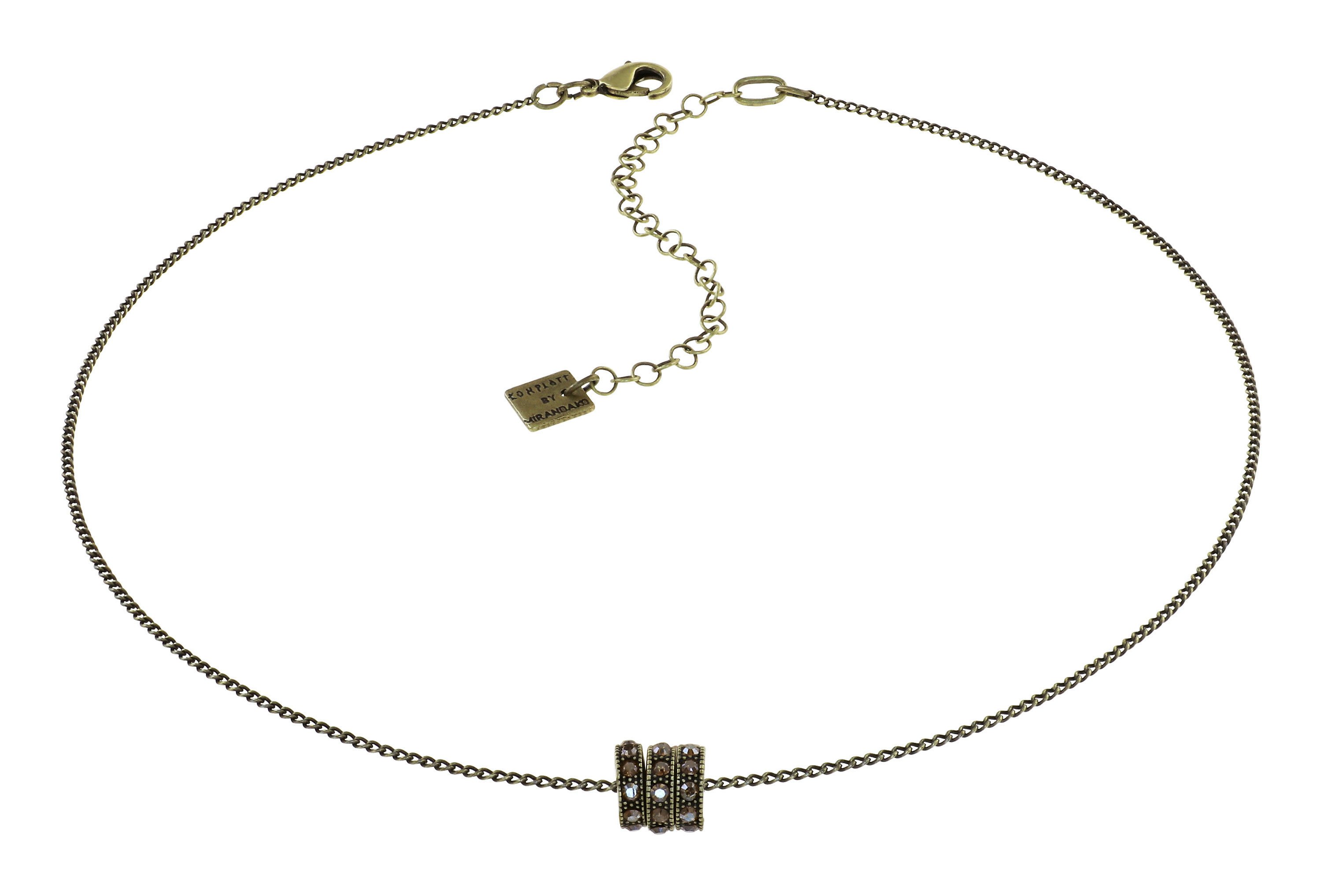 image for Necklace Colour Ring Brown  