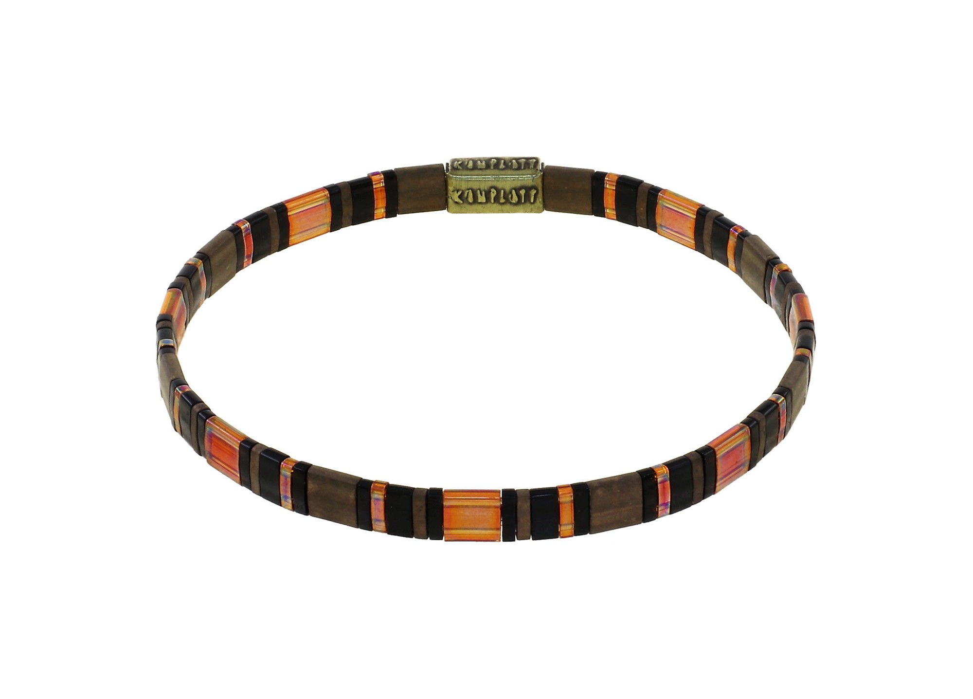 Bild für Armband elastisch Tilala Braun / Schwarz  