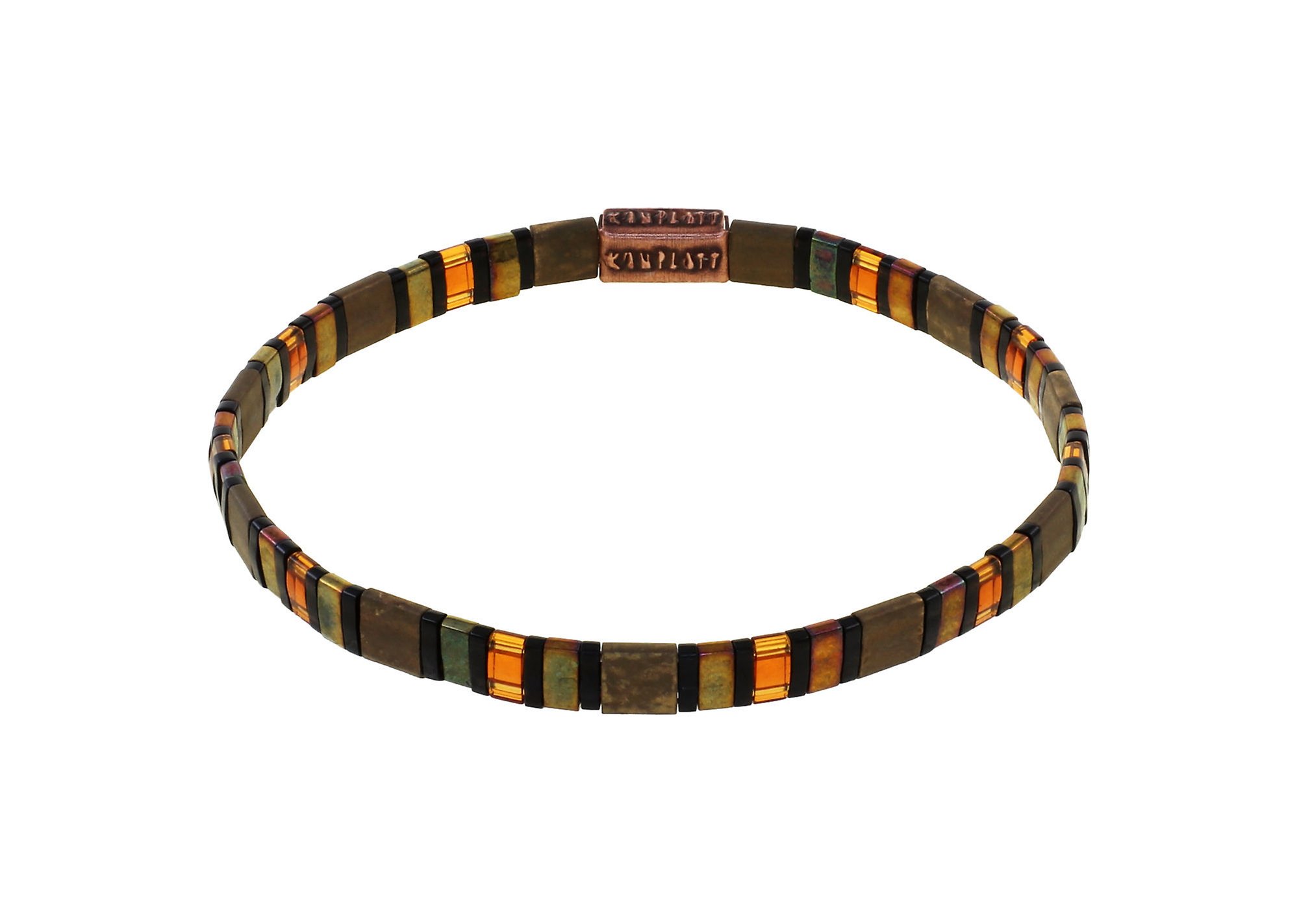 Bild für Armband elastisch Tilala Braun / Schwarz  