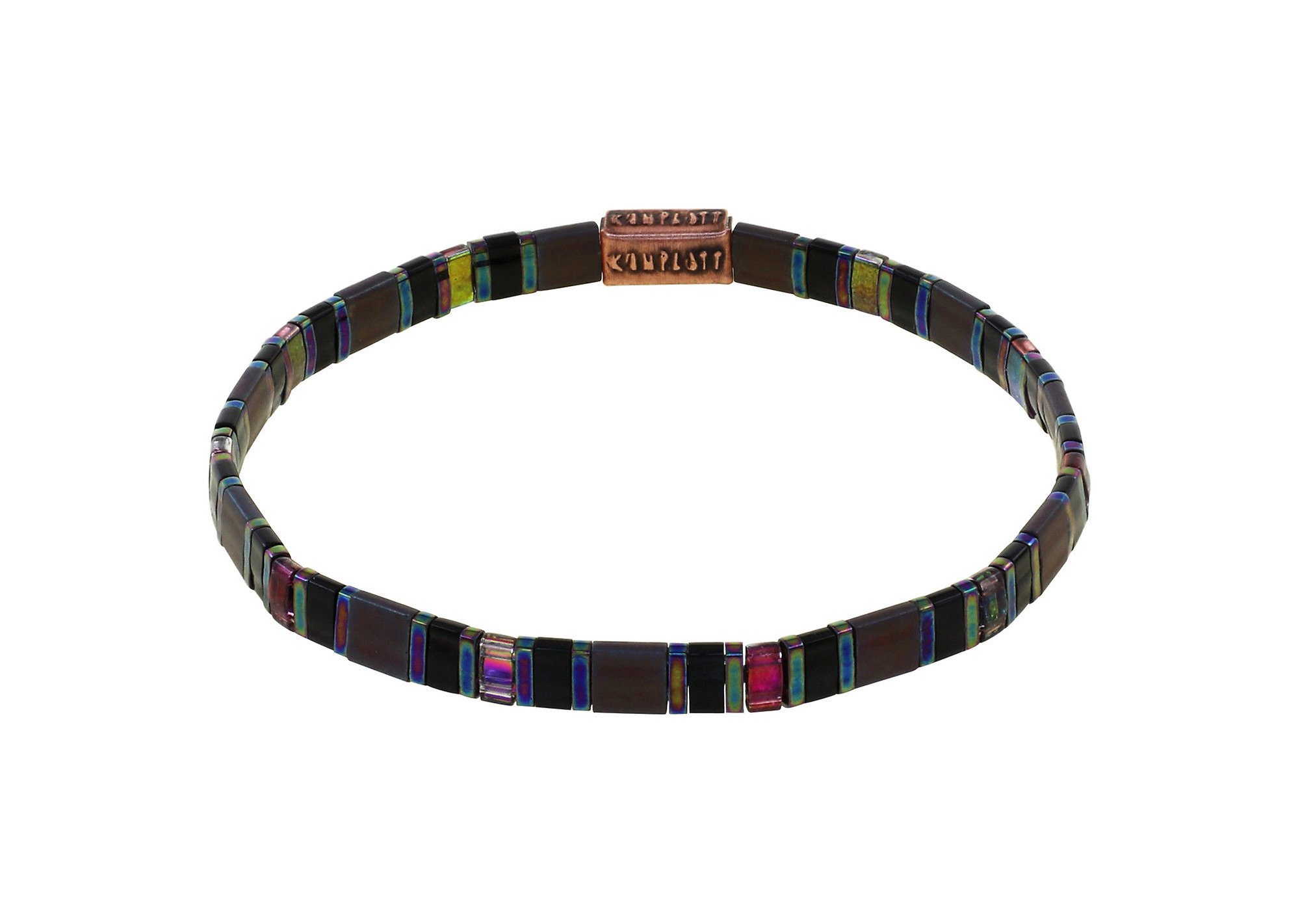 image pour Bracelet élastique Tilala Noir / Gris  