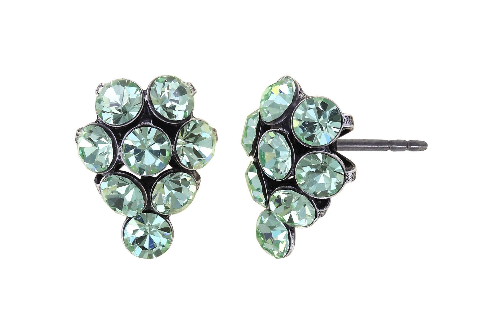 для изображений Серьги Magic Fireball Light Green chrysolite Classic Size (21mm Ø)