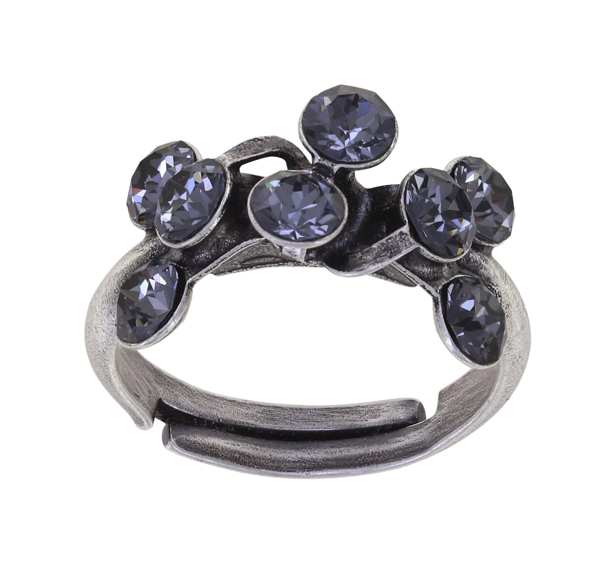 image pour Anneau Magic Fireball Gris crystal night fall Classic Size (21mm Ø)