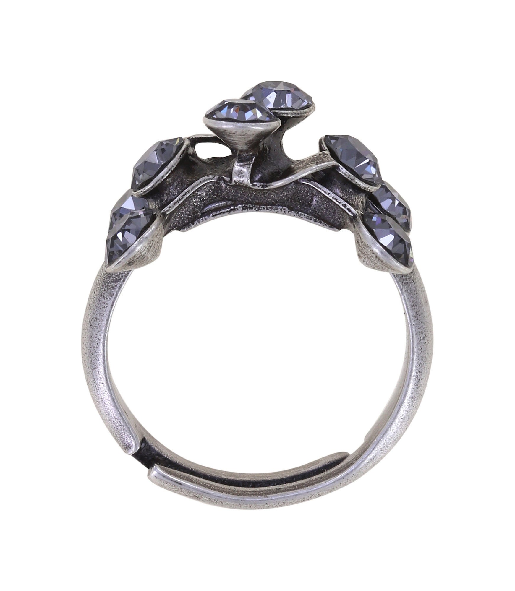 image pour Anneau Magic Fireball Gris crystal night fall Classic Size (21mm Ø)