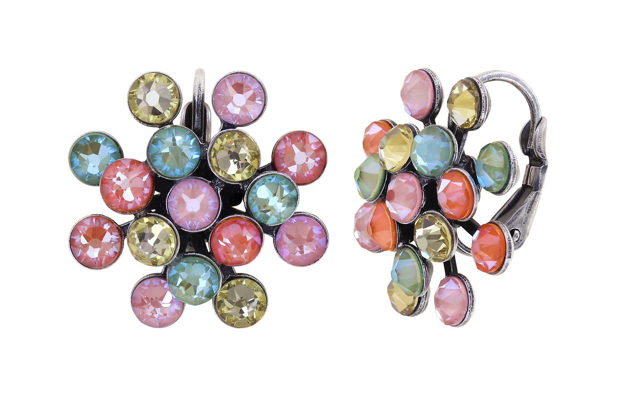 image for Earring Eurowire Magic Fireball Pastel Multi  Classic Size (21mm Ø)