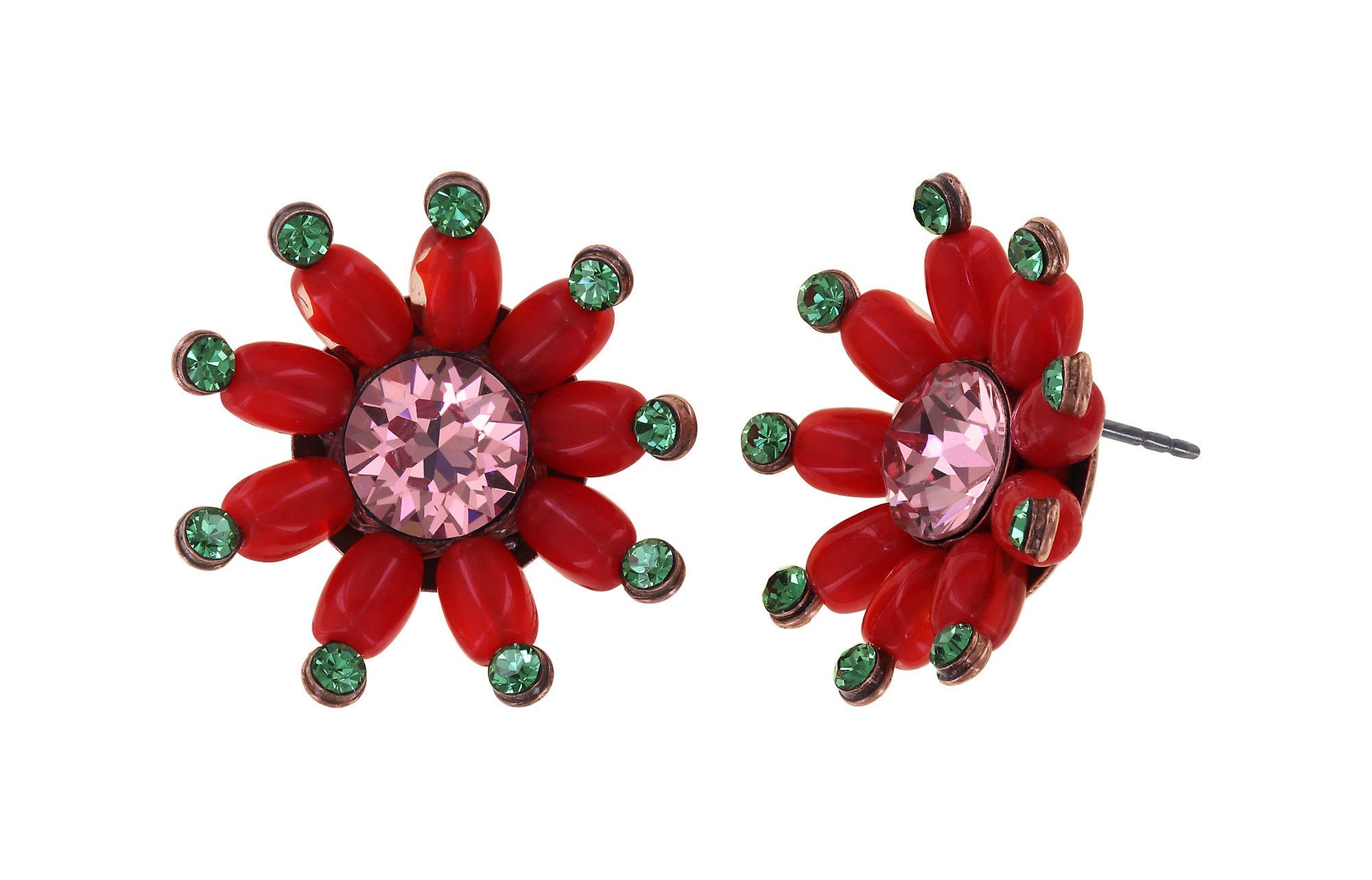image pour Clou d'oreille Daisy Riot Multi Rouge  size S