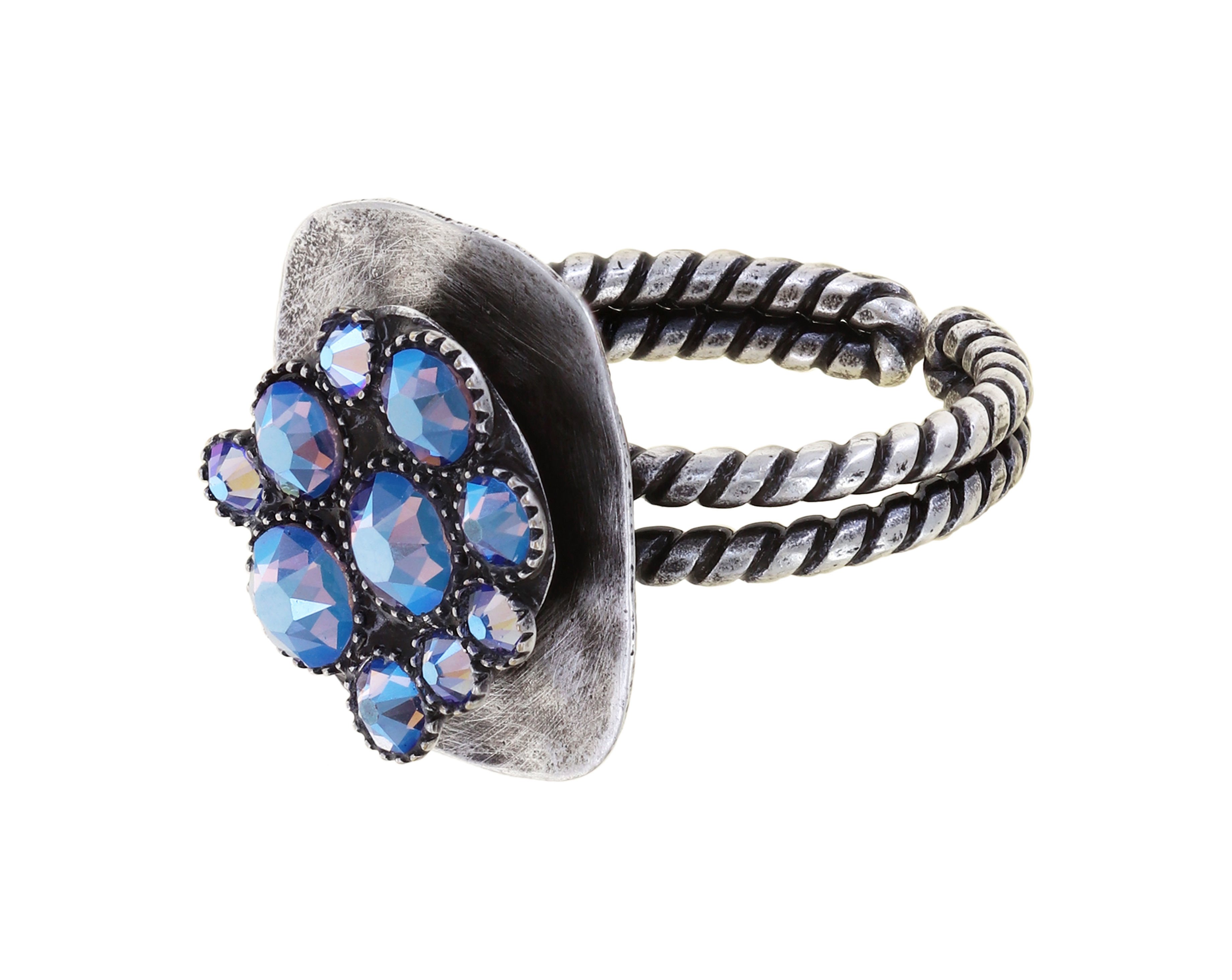 Bild für Ring Earth, Wind and Business Blau / Lila  