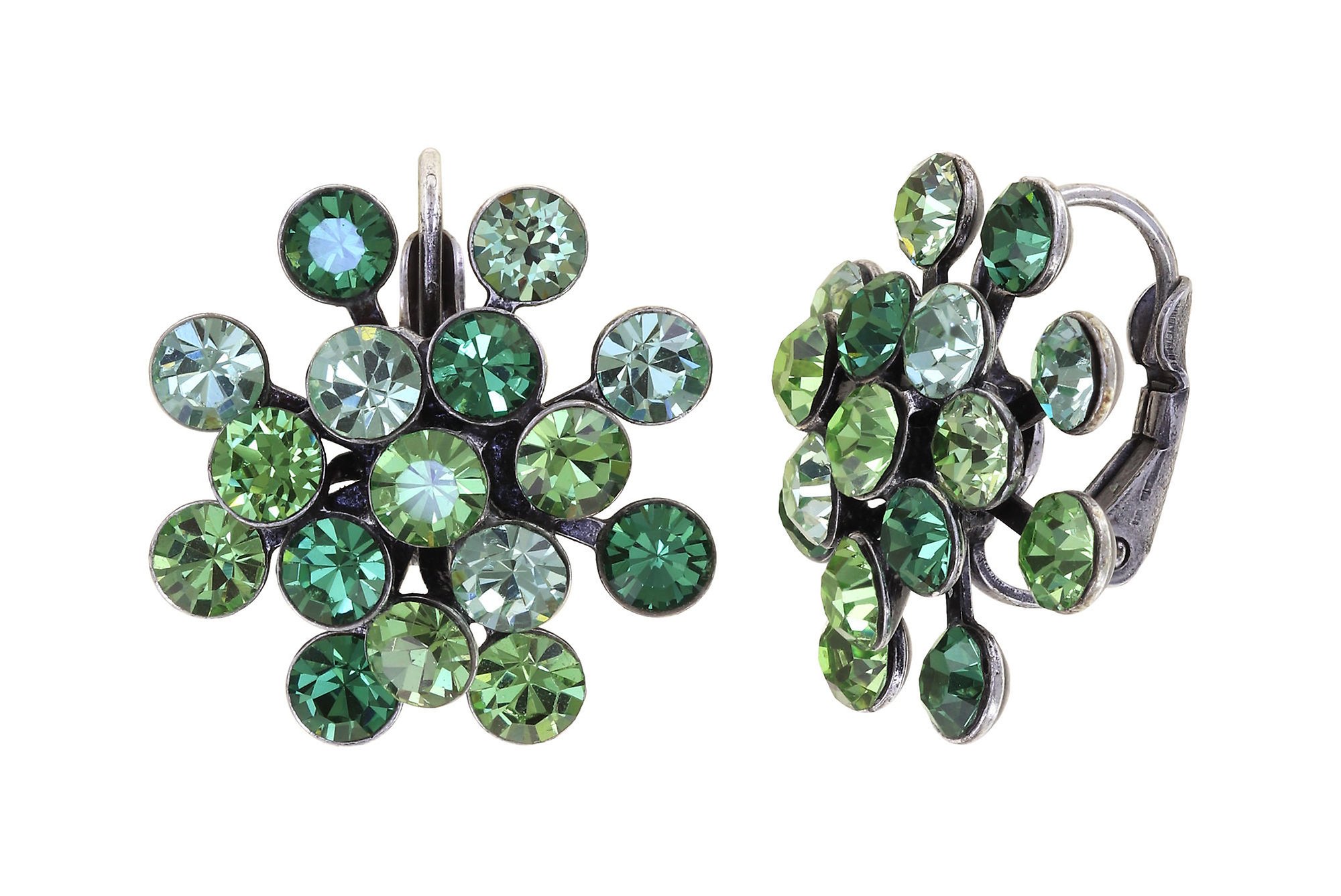 image pour Boucles d'oreilles Eurowire Magic Fireball Vert  Classic Size (21mm Ø)