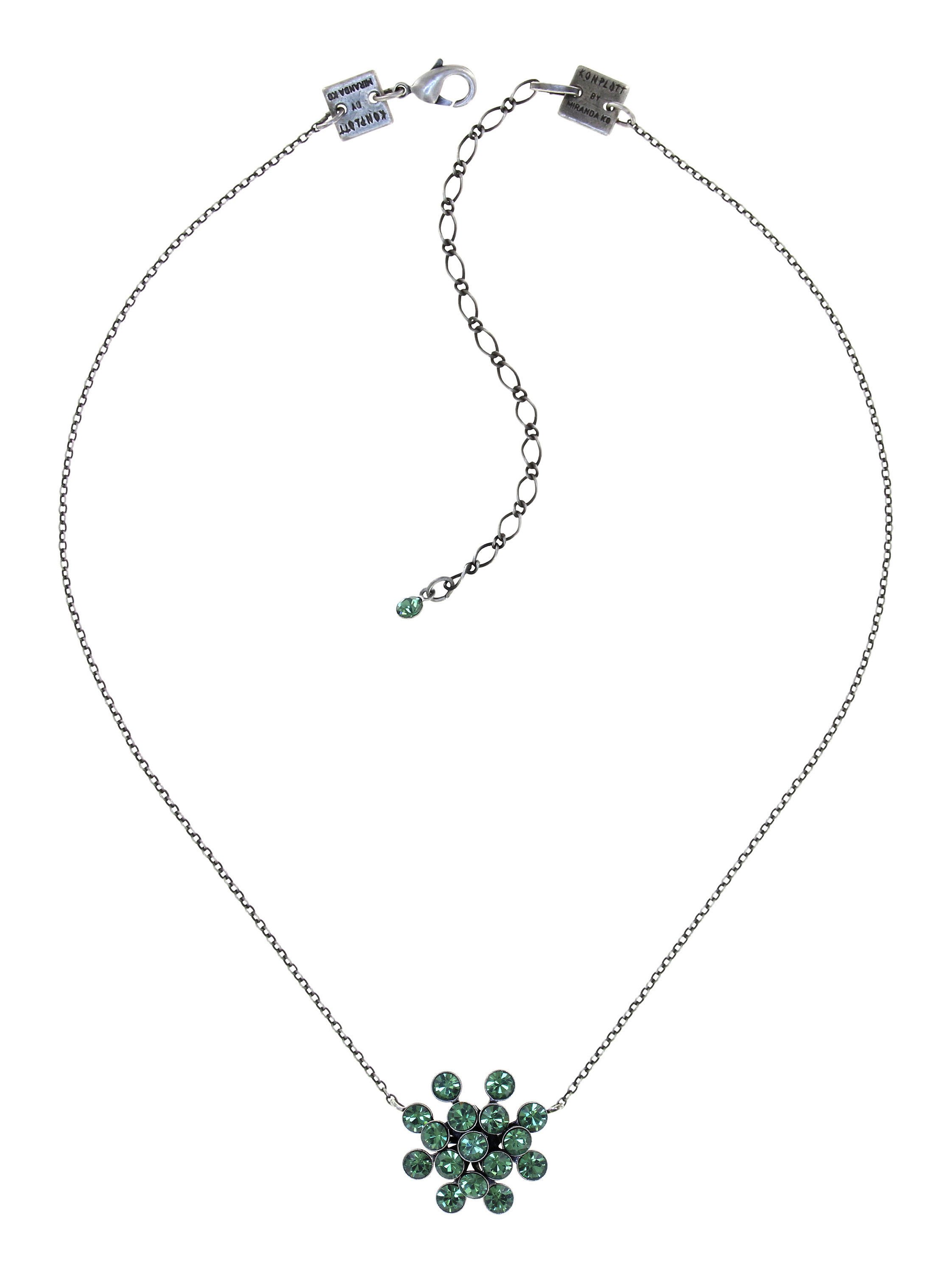 image pour Collier pendant Magic Fireball Vert erinite Classic Size (21mm Ø)