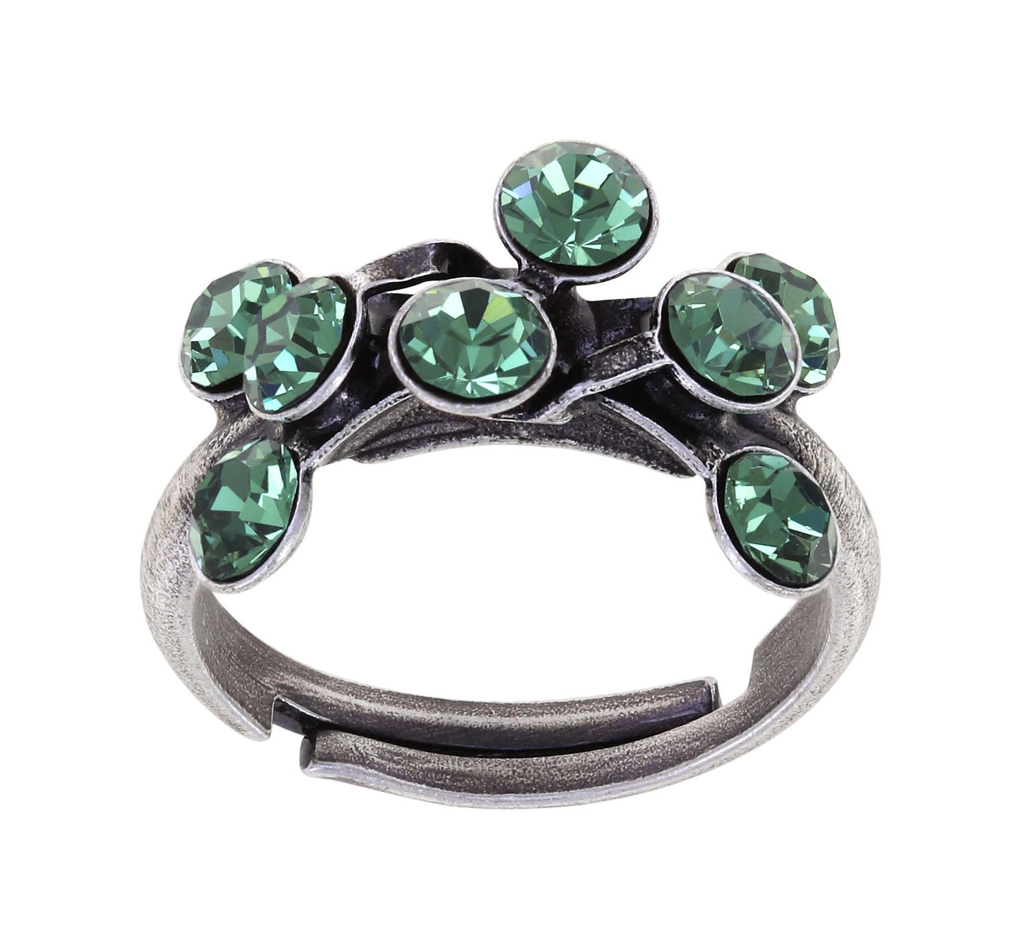 image pour Anneau Magic Fireball Vert erinite Classic Size (21mm Ø)