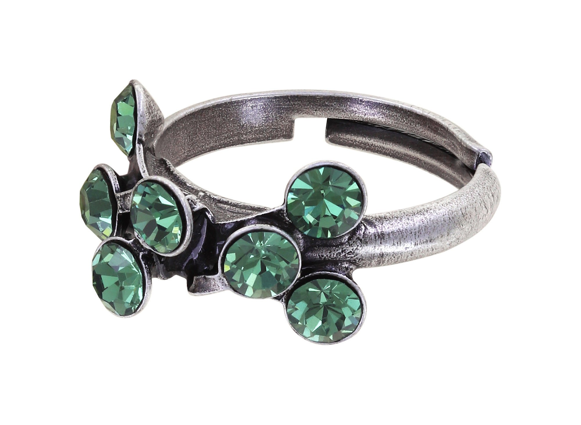 Bild für Ring Magic Fireball Grün Erinite Classic Size (21mm Ø)