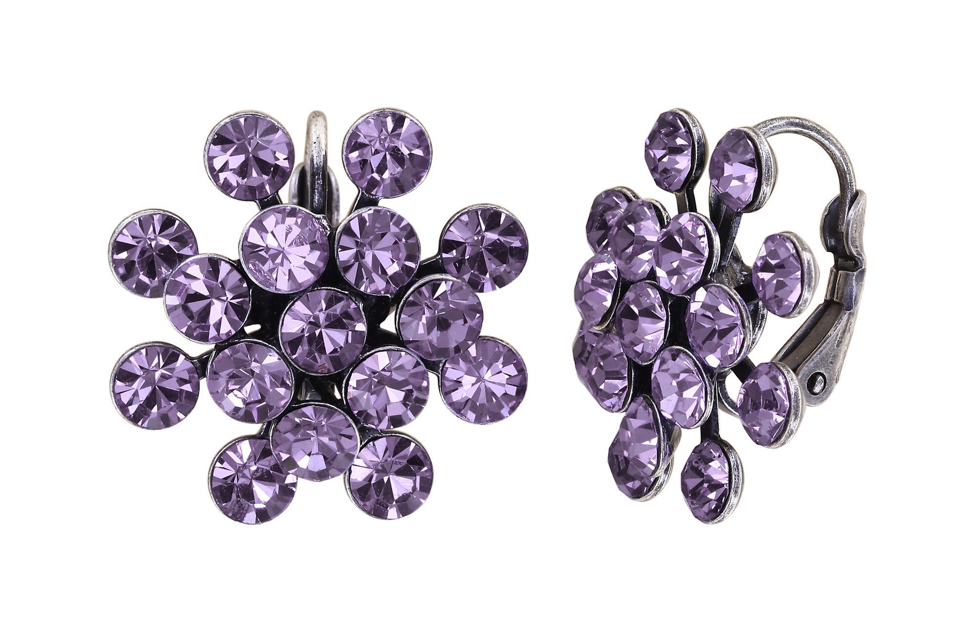 image for Earring Eurowire Magic Fireball Lila violet Classic Size (21mm Ø)