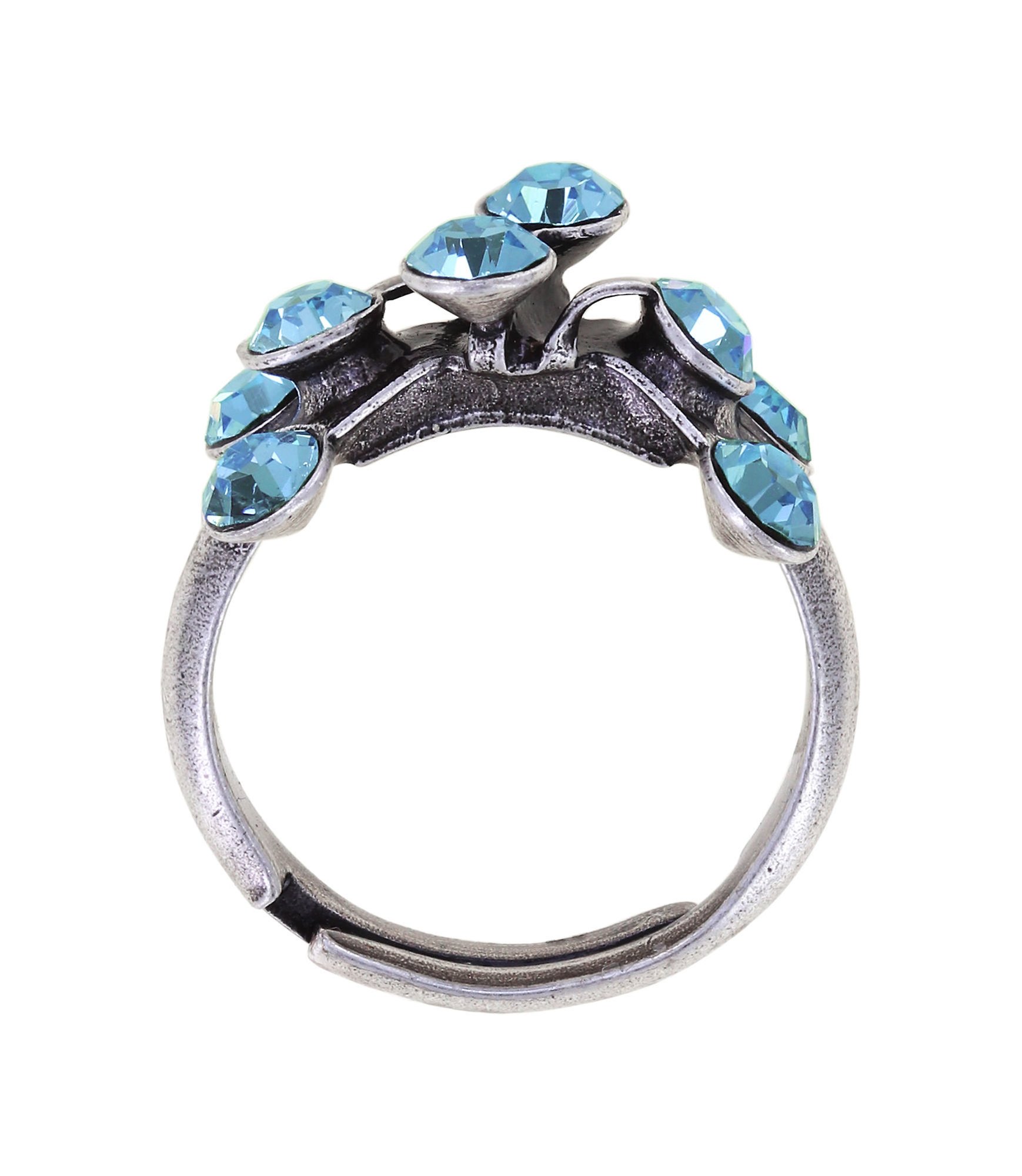 Bild für Ring Magic Fireball Hellblau Aquamarin Classic Size (21mm Ø)