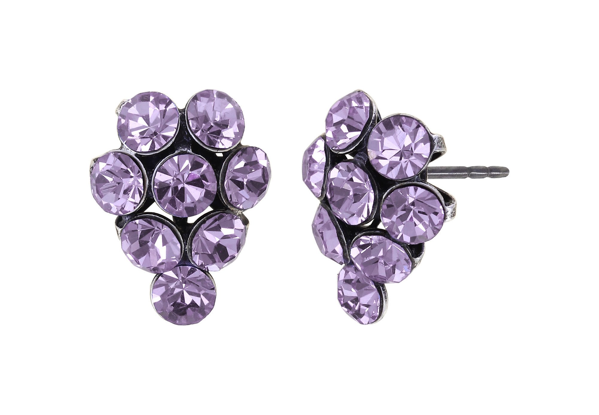 image pour Clou d'oreille Magic Fireball Lila violet Classic Size (21mm Ø)