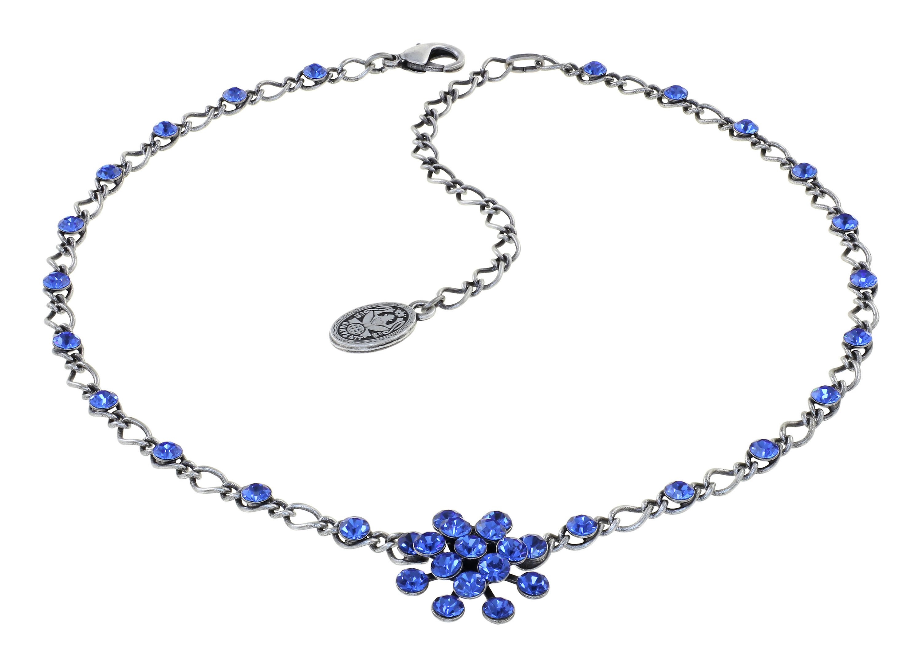 Bild für Halskette Magic Fireball Blau Saphir Classic Size (21mm Ø)