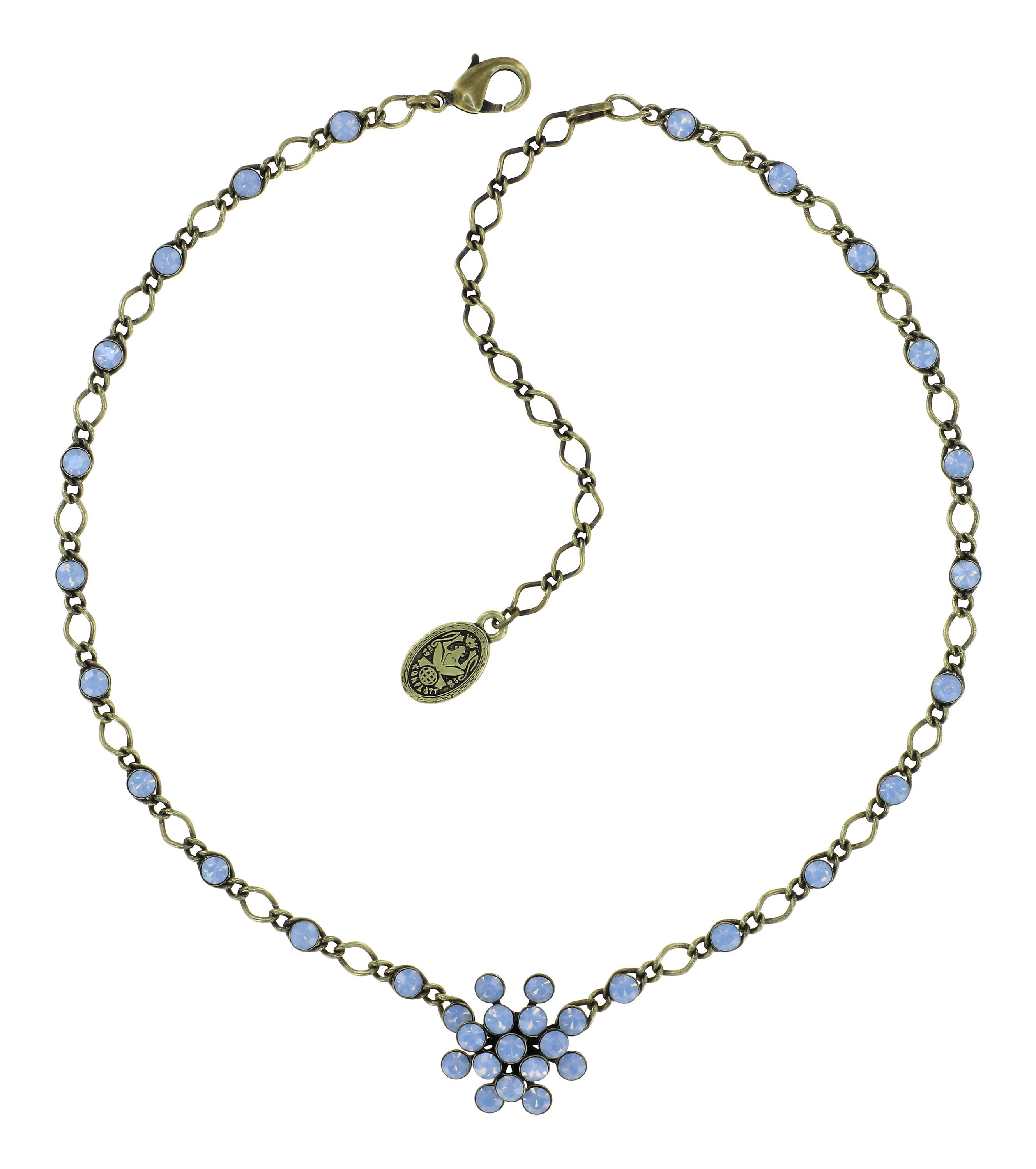 image pour Collier Magic Fireball Bleu lt. sapphire opal Classic Size (21mm Ø)