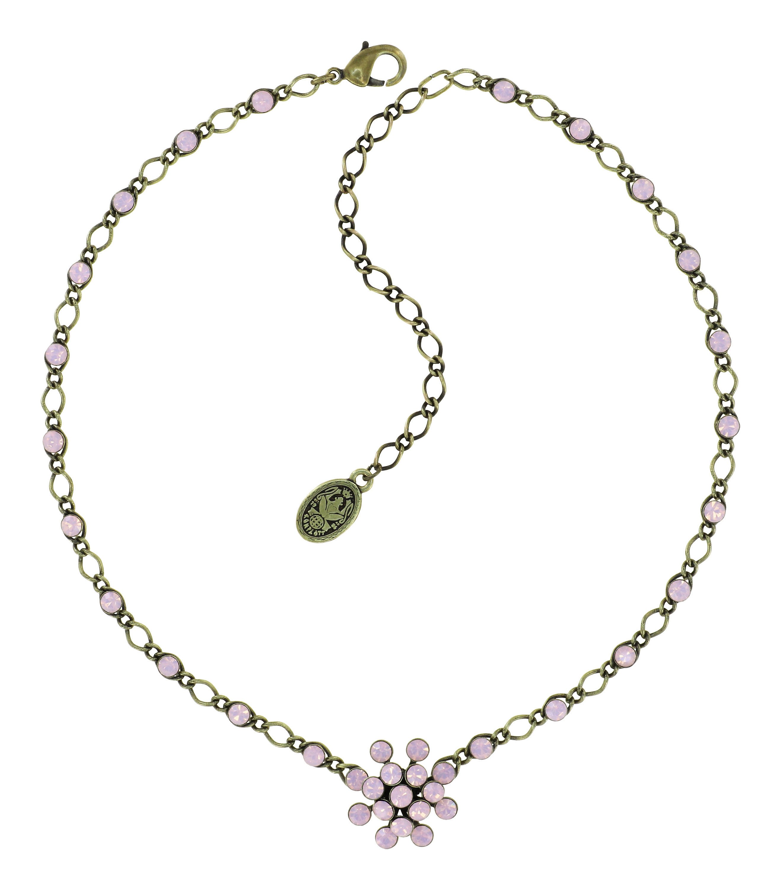 image for Necklace Magic Fireball Pink rose opal Classic Size (21mm Ø)