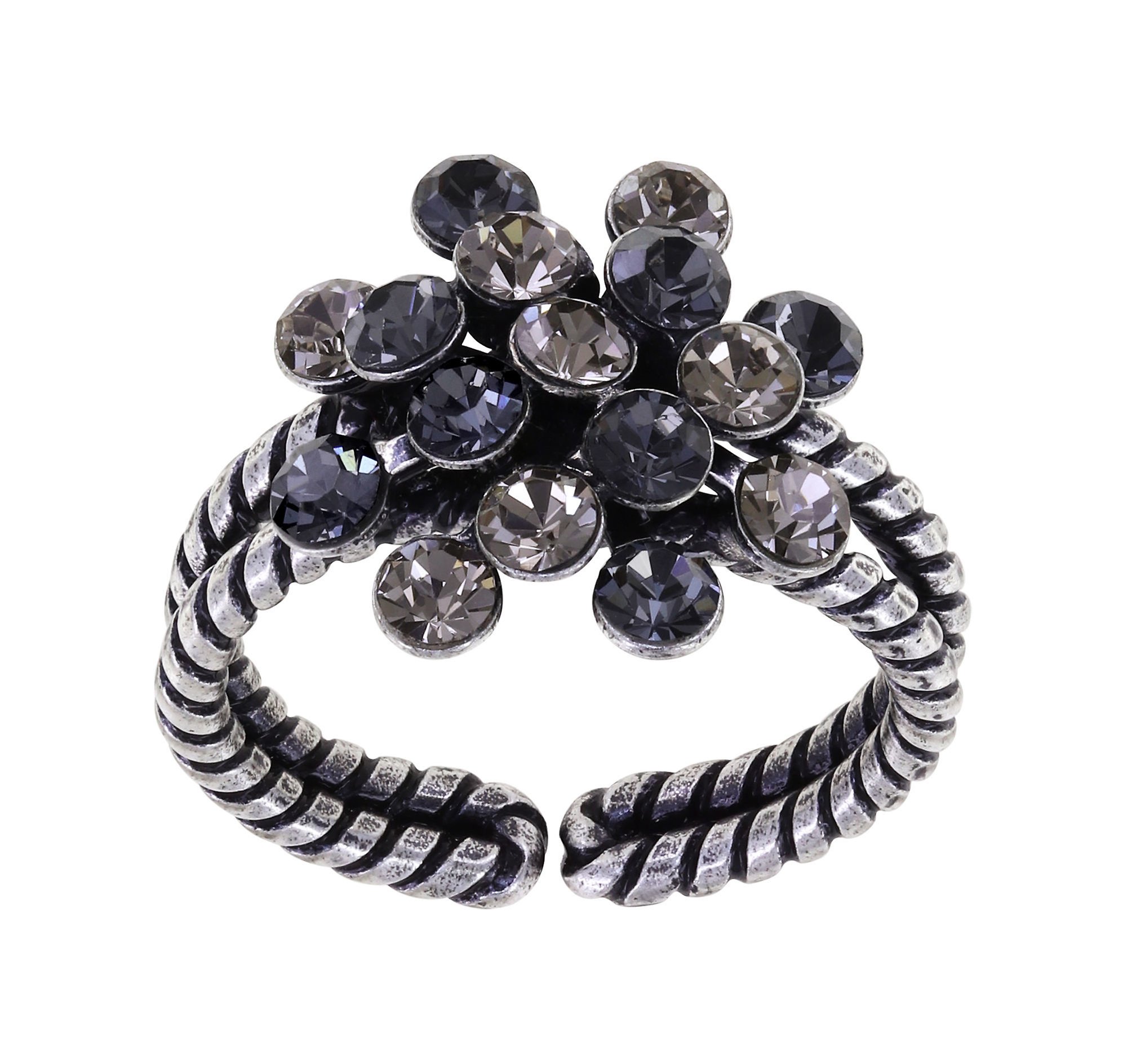 Bild für Ring Magic Fireball Weiß / Grau  mini