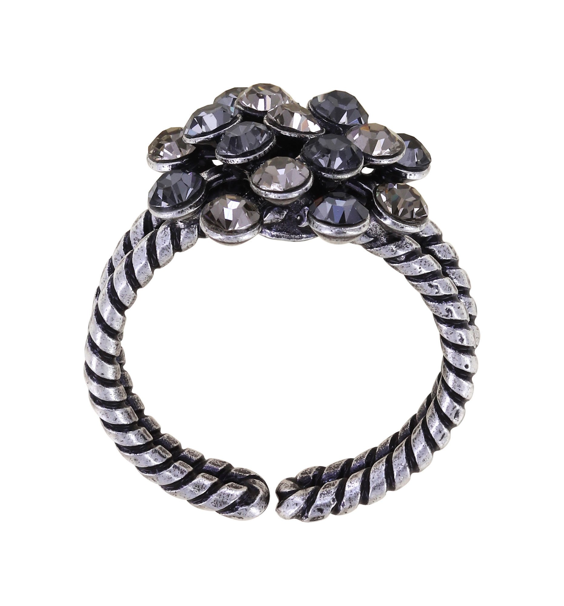 Bild für Ring Magic Fireball Weiß / Grau  mini