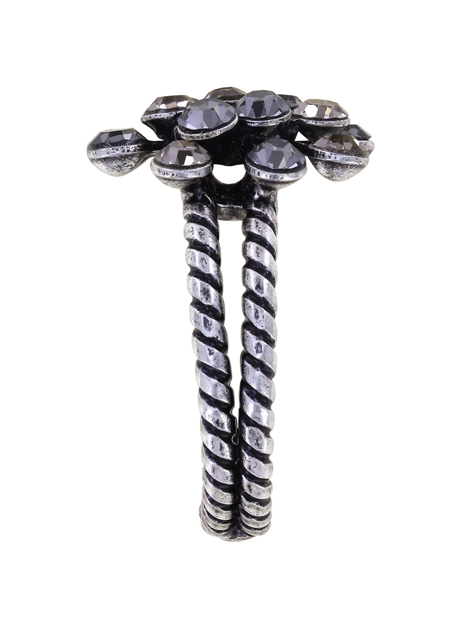 Bild für Ring Magic Fireball Weiß / Grau  mini