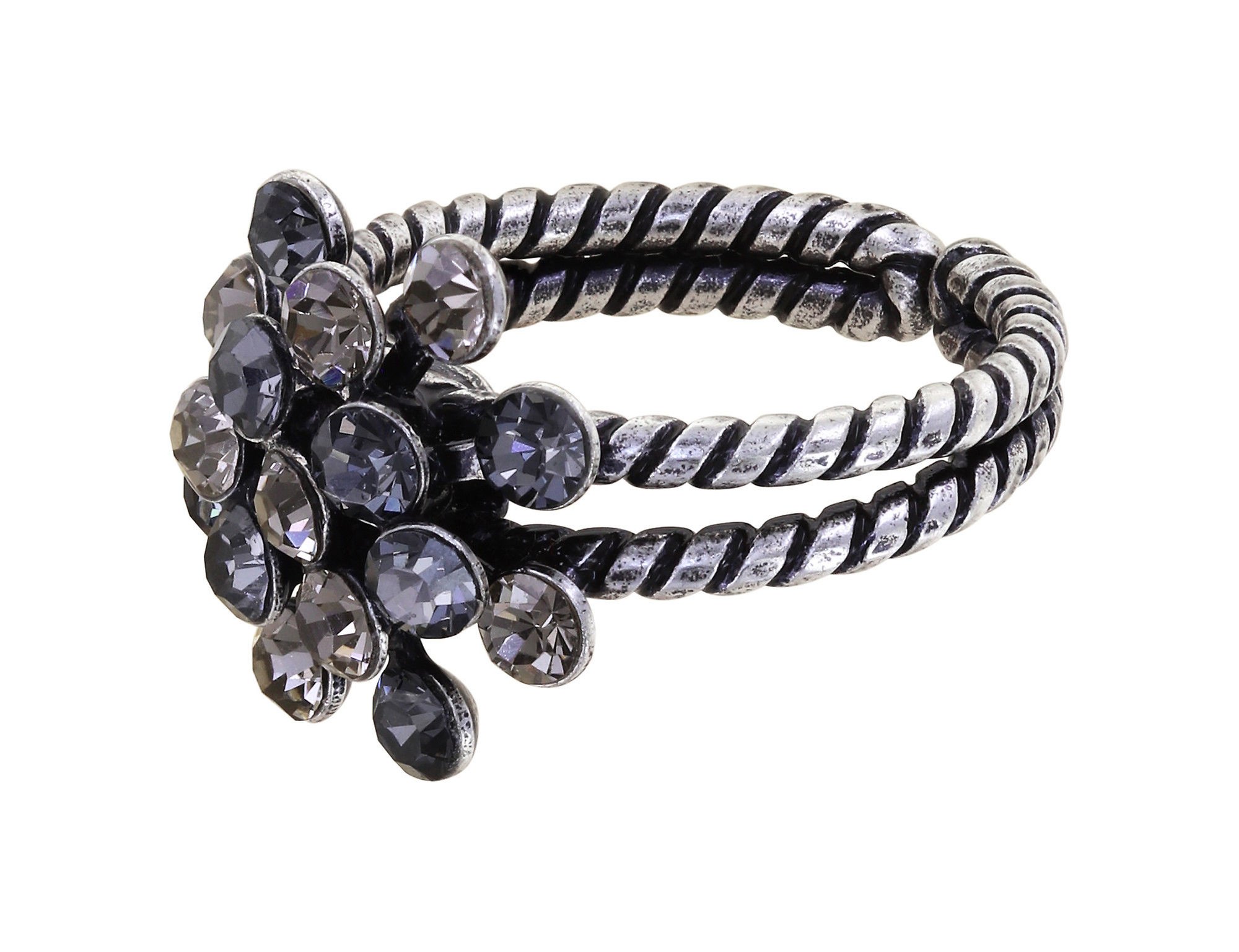 Bild für Ring Magic Fireball Weiß / Grau  mini