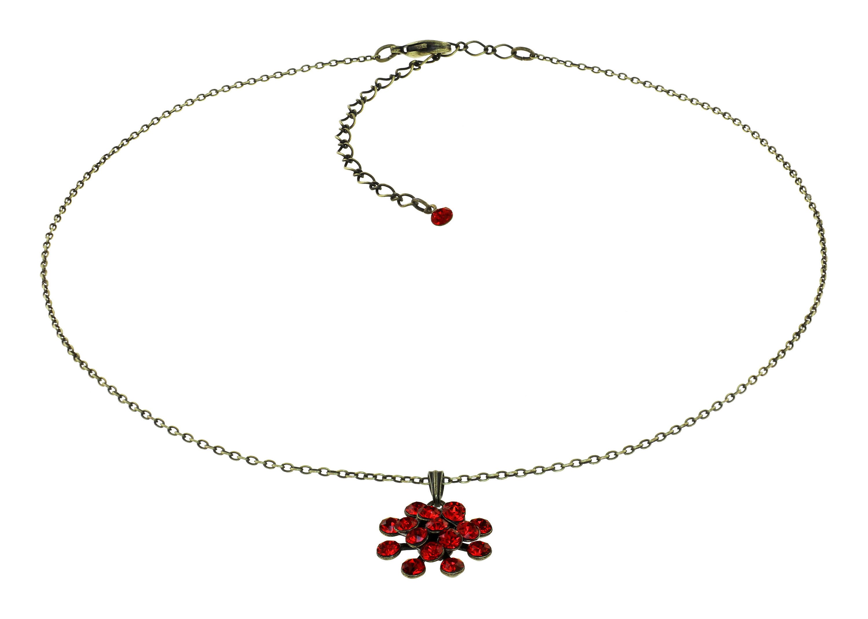 image pour Collier pendant Magic Fireball Rouge red velvet mini