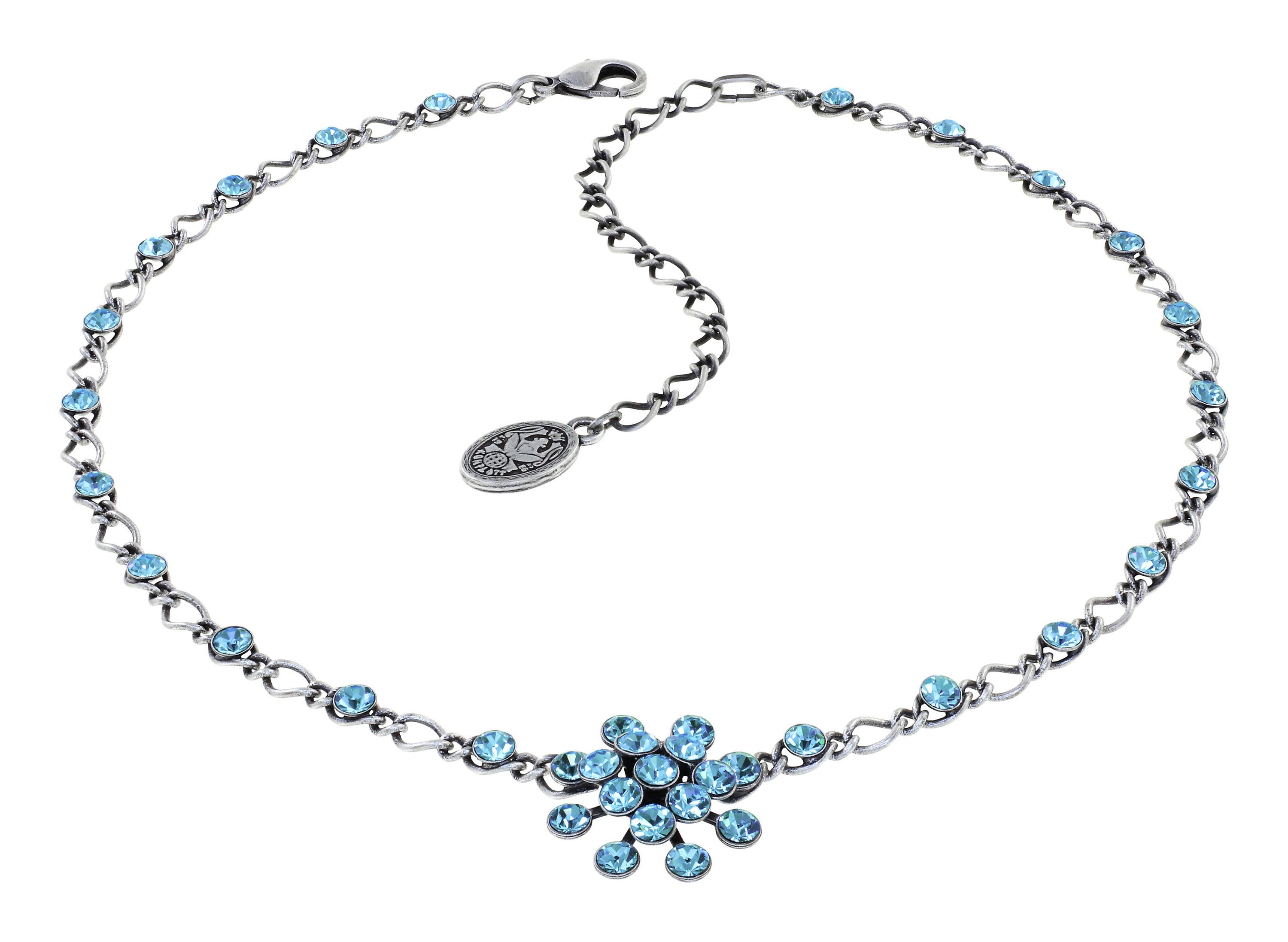 image for Necklace Magic Fireball Light Blue aquamarine Classic Size (21mm Ø)