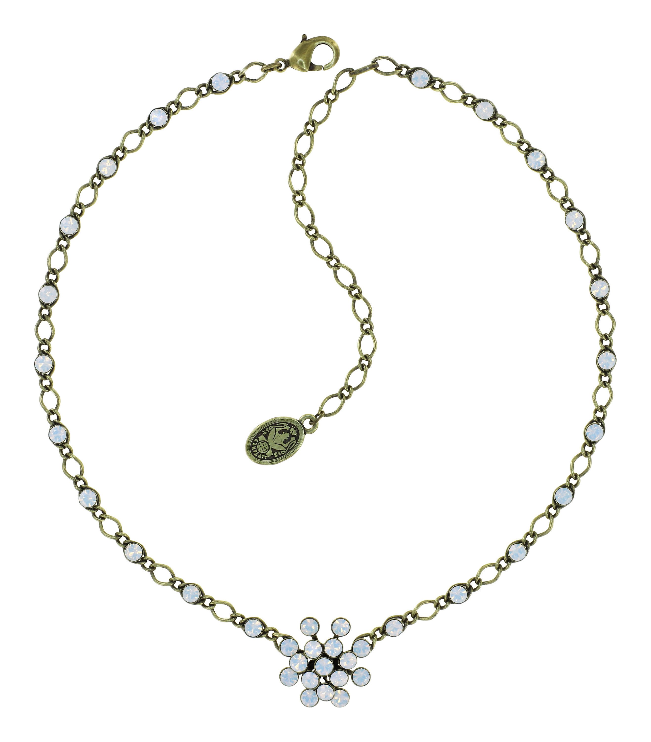 Bild für Halskette Magic Fireball weiß Weißer Opal Classic Size (21mm Ø)