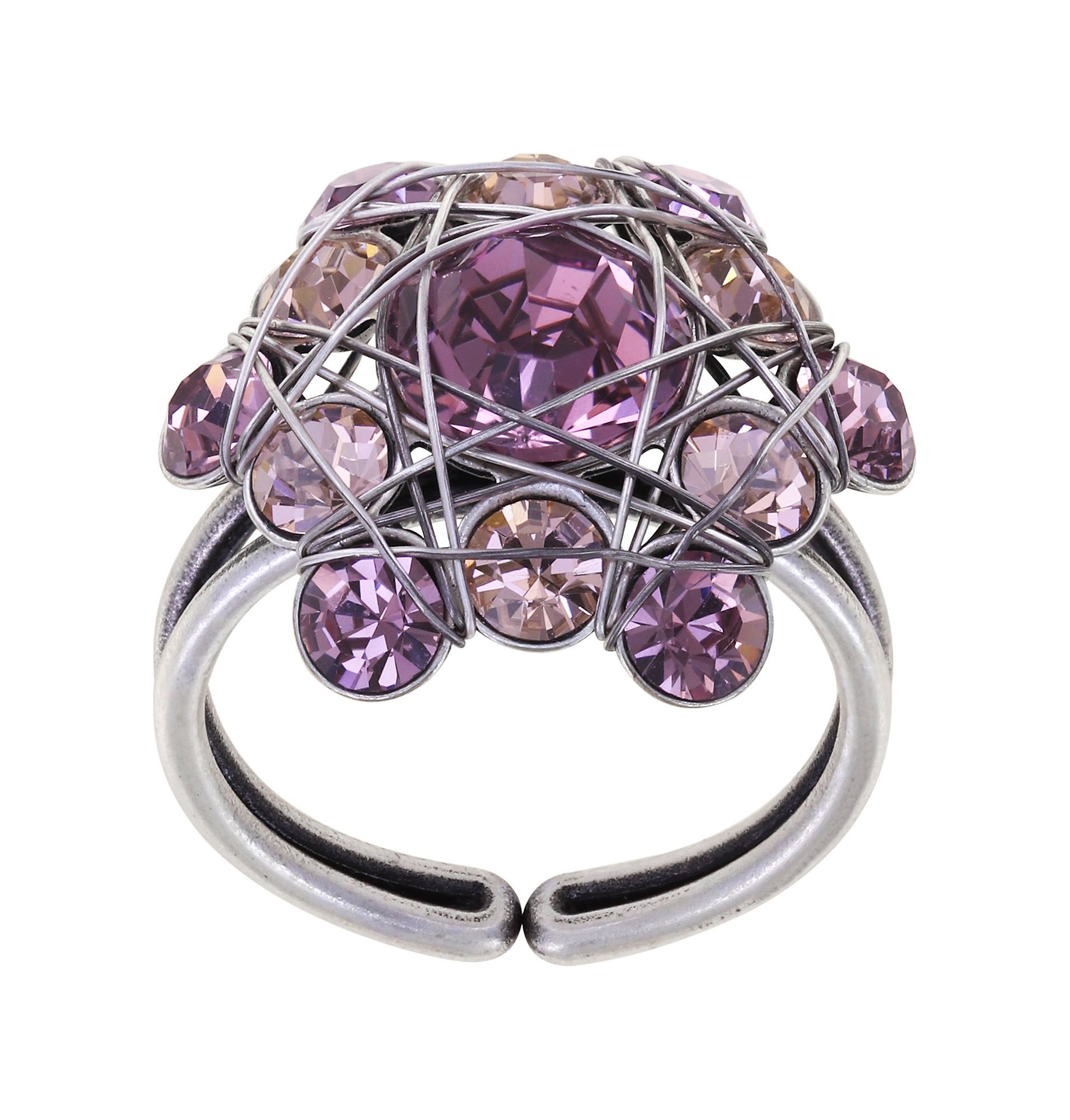 image for Ring Bended Lights Pink / Lila  