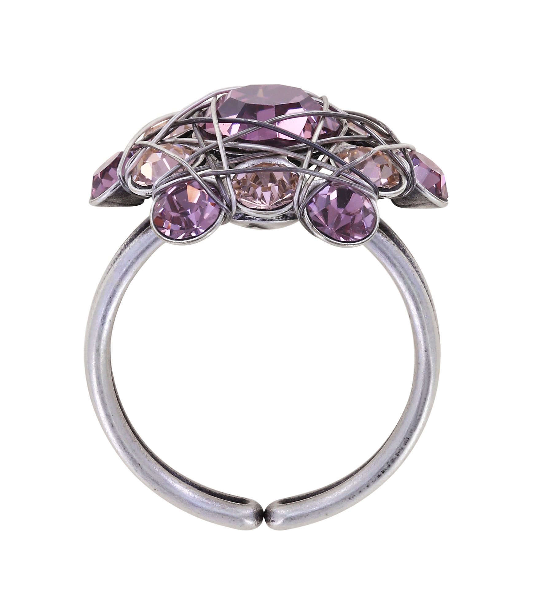 image pour Anneau Bended Lights Rose / Lila  