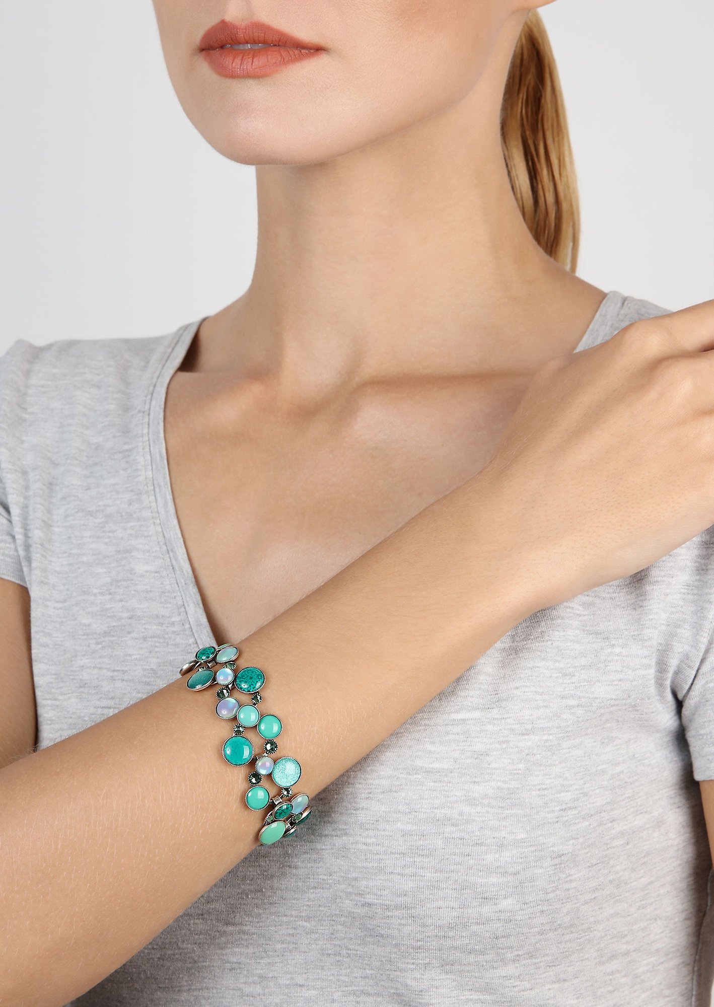 Kép Bracelet Shopping Drops Blue / Green  