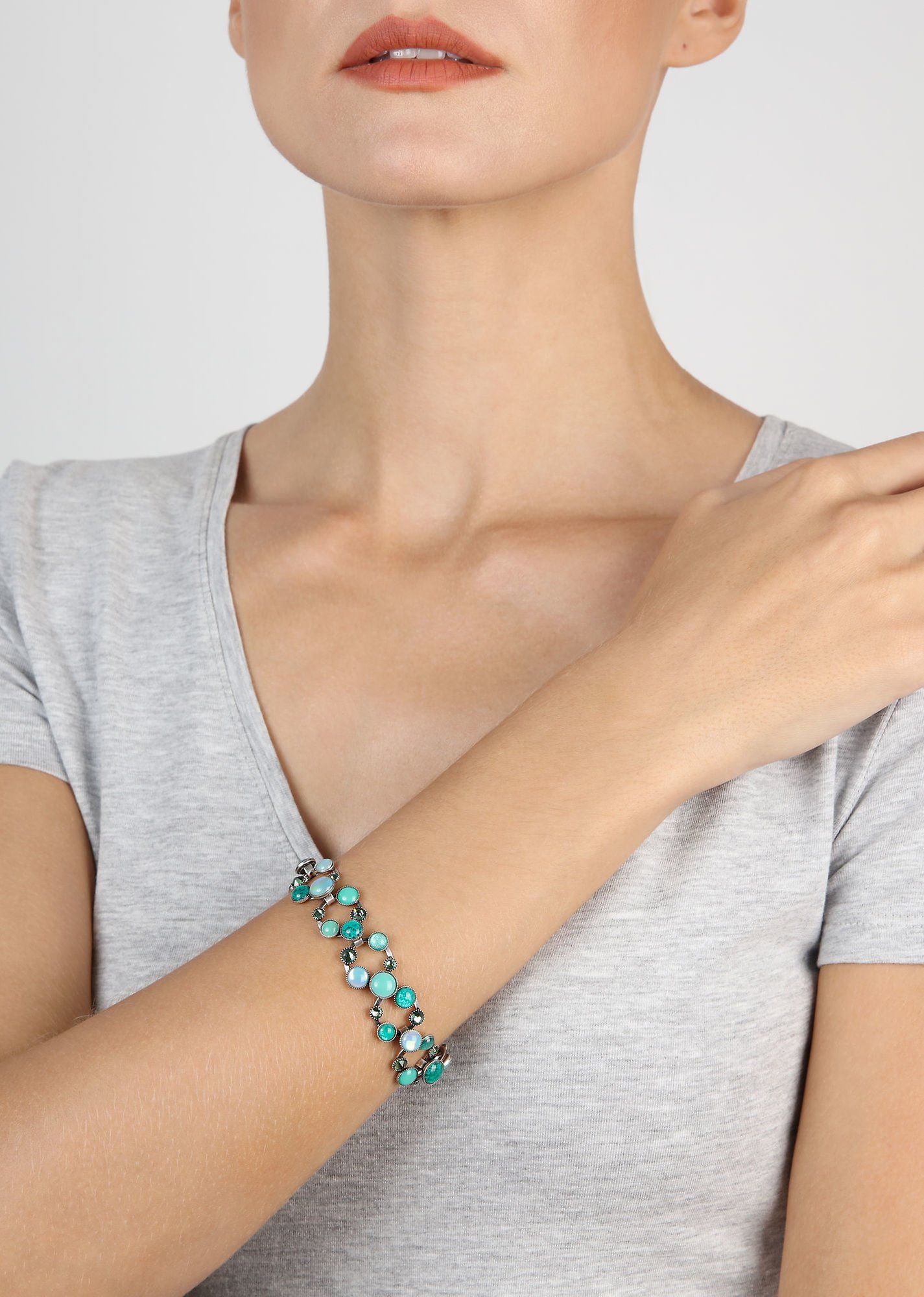 Kép Bracelet Shopping Drops Blue / Green  